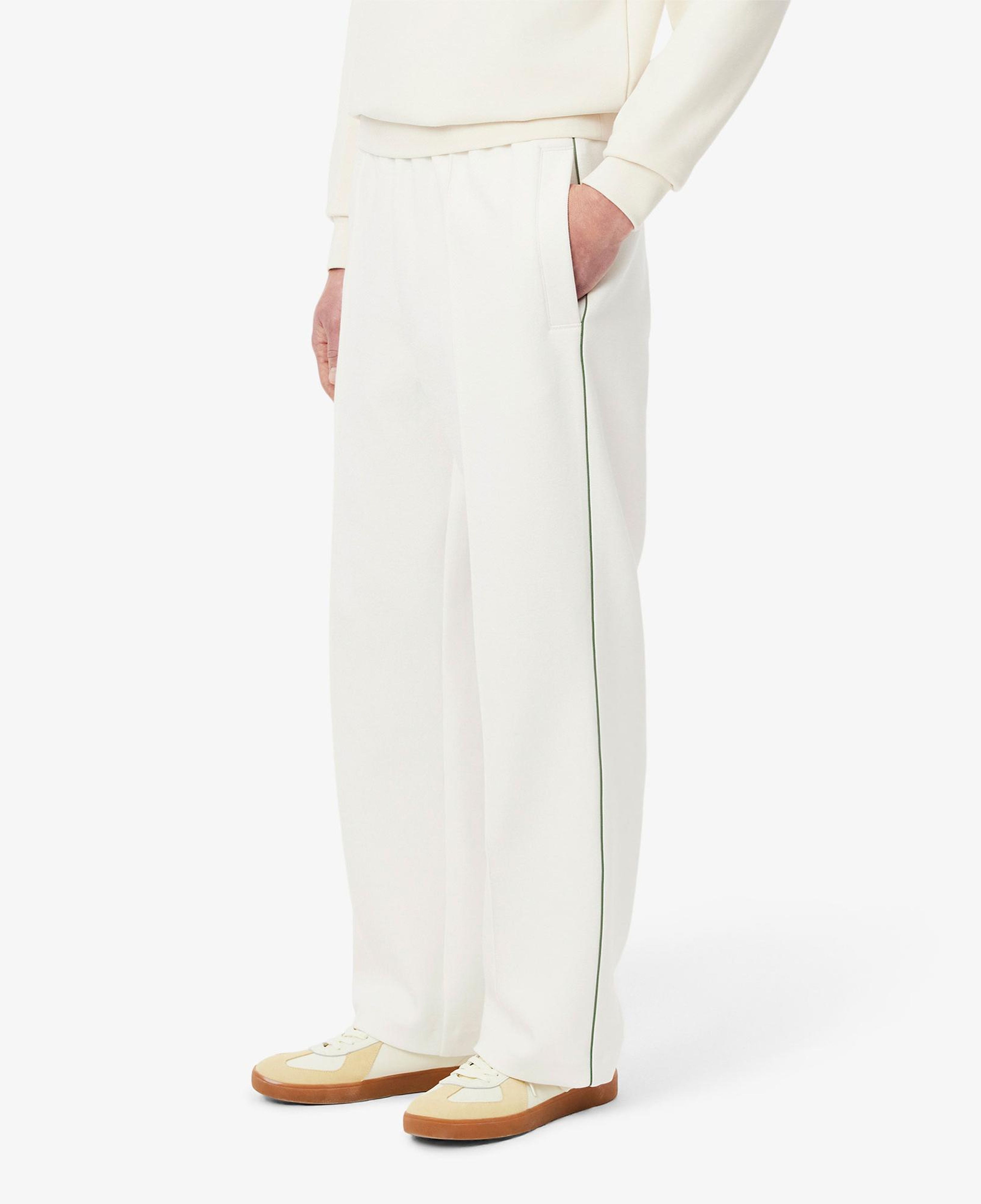 Lacoste Erkek Loose Fit Beyaz Eşofman Altı