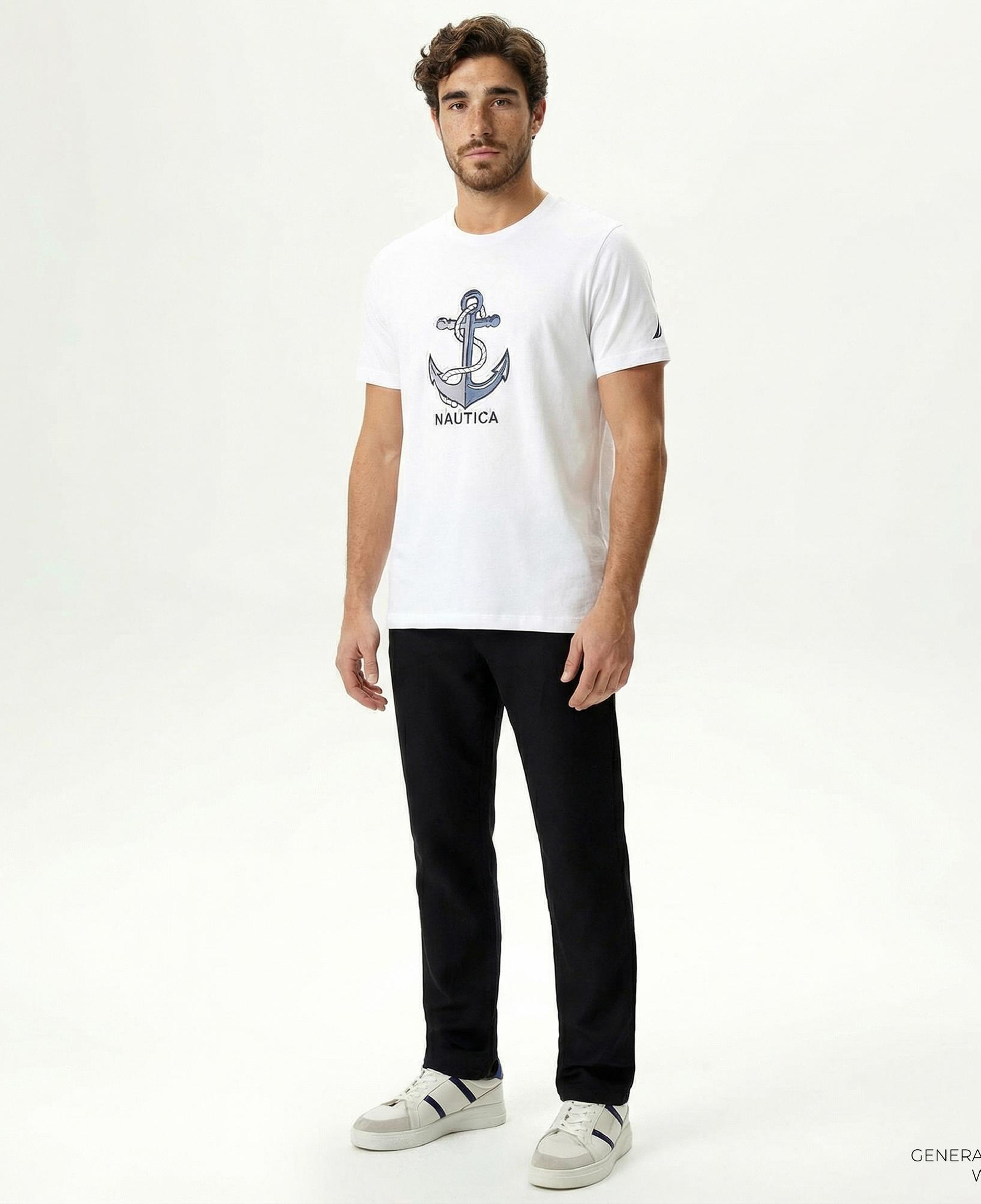 Nautica Erkek Siyah Classic Fit Pantolon