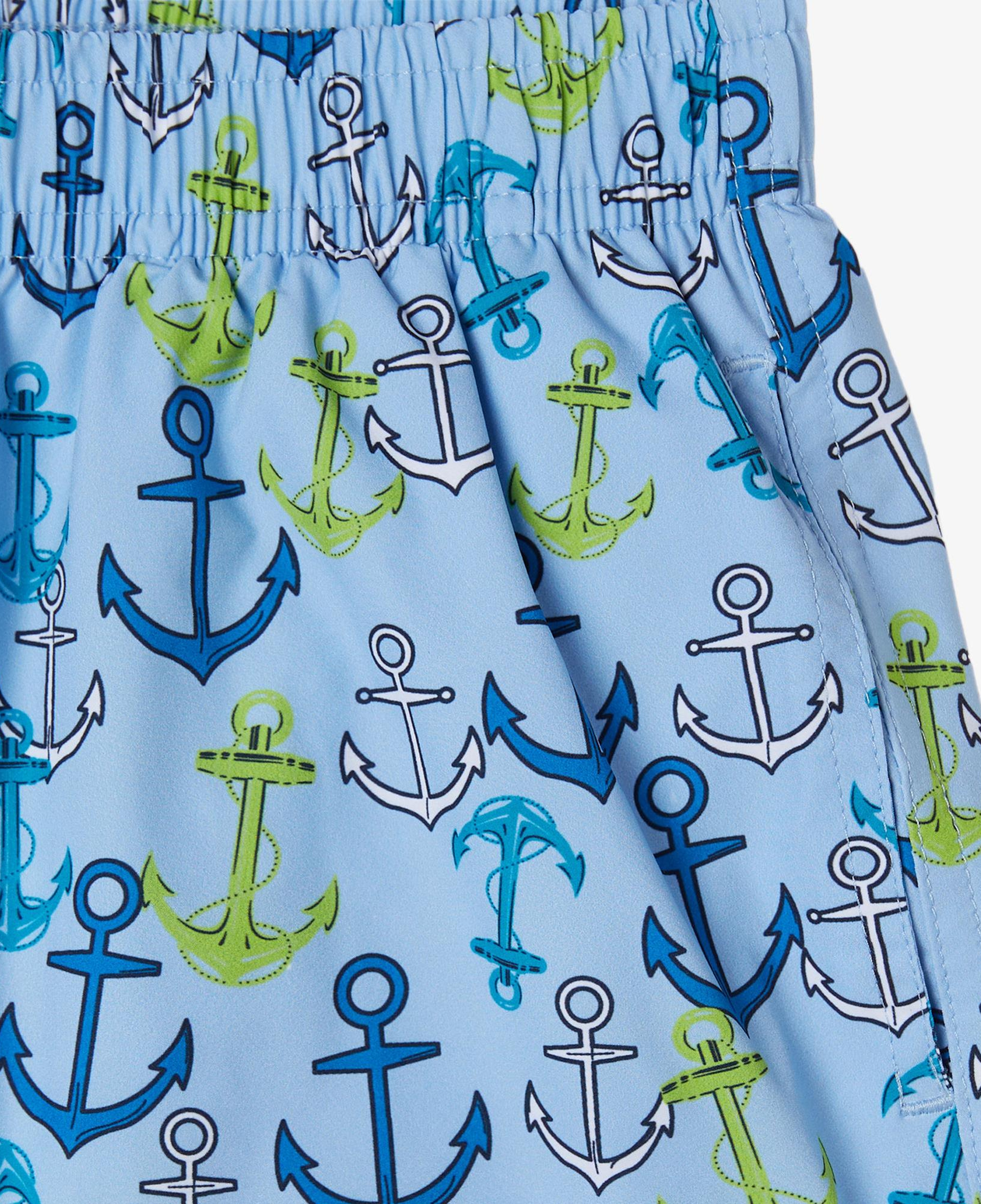 Nautica Classic Çocuk Mavi Deniz Şortu