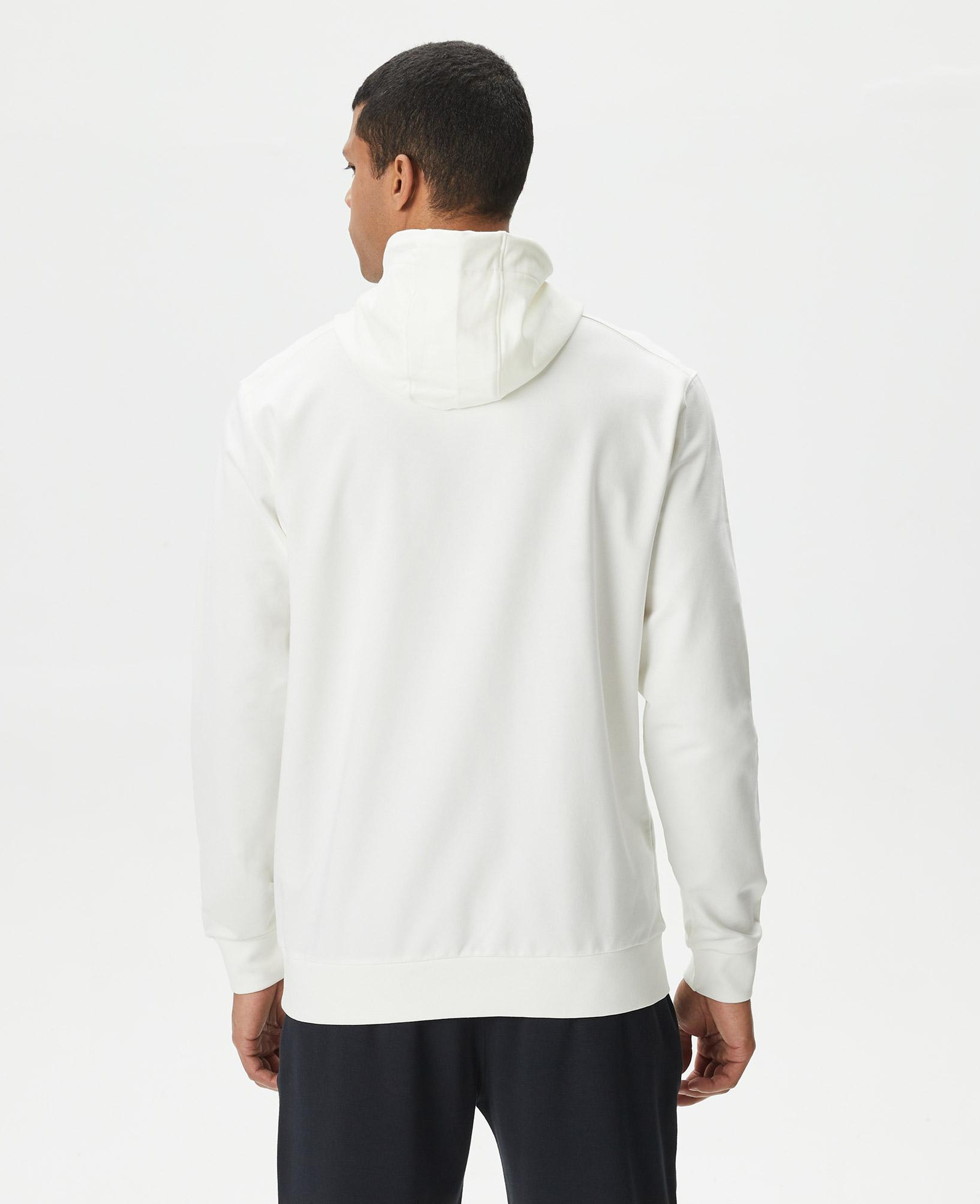 Nautica Erkek Beyaz Standart Fit Sweatshirt