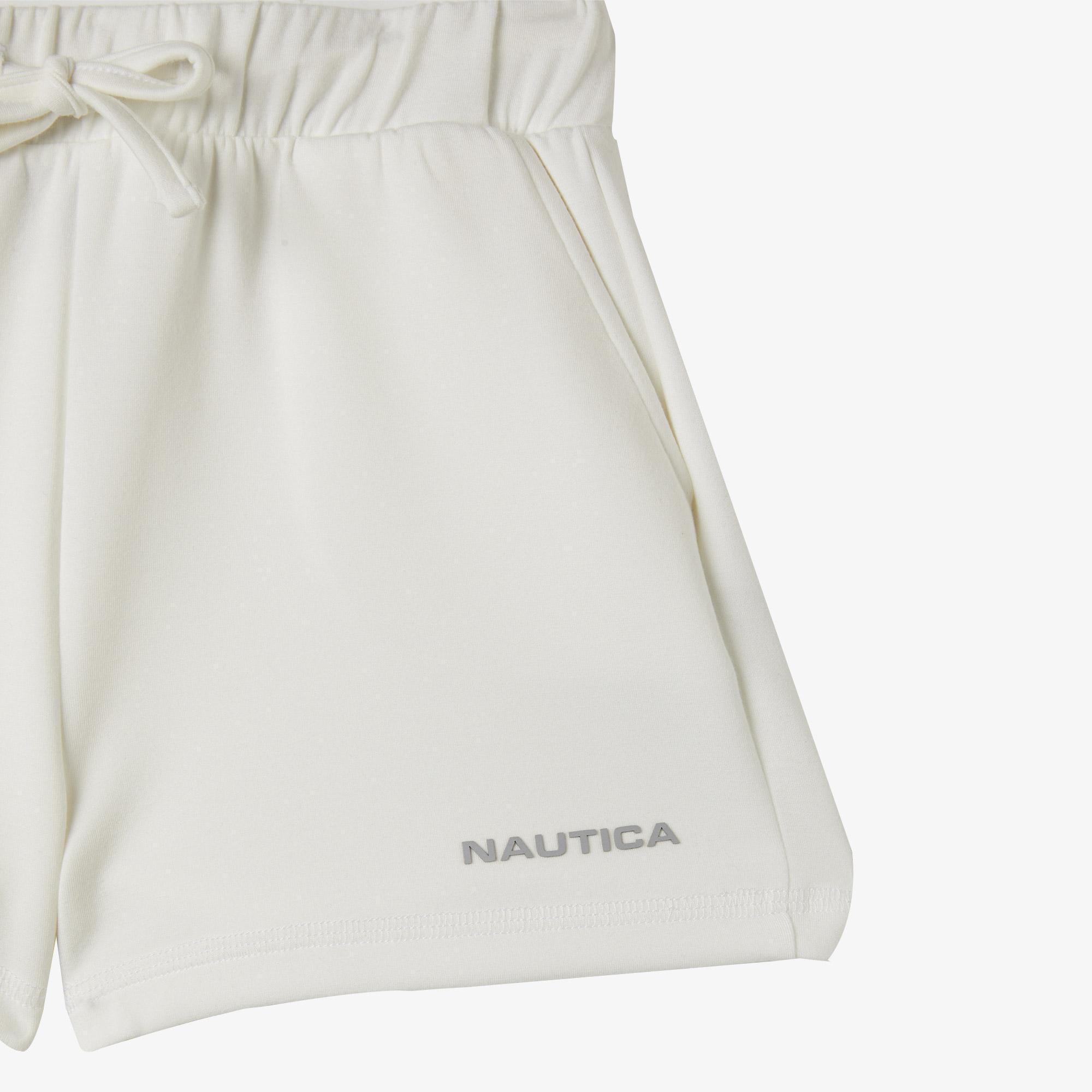 Nautica Kız Çocuk Beyaz Standart Fit Şort