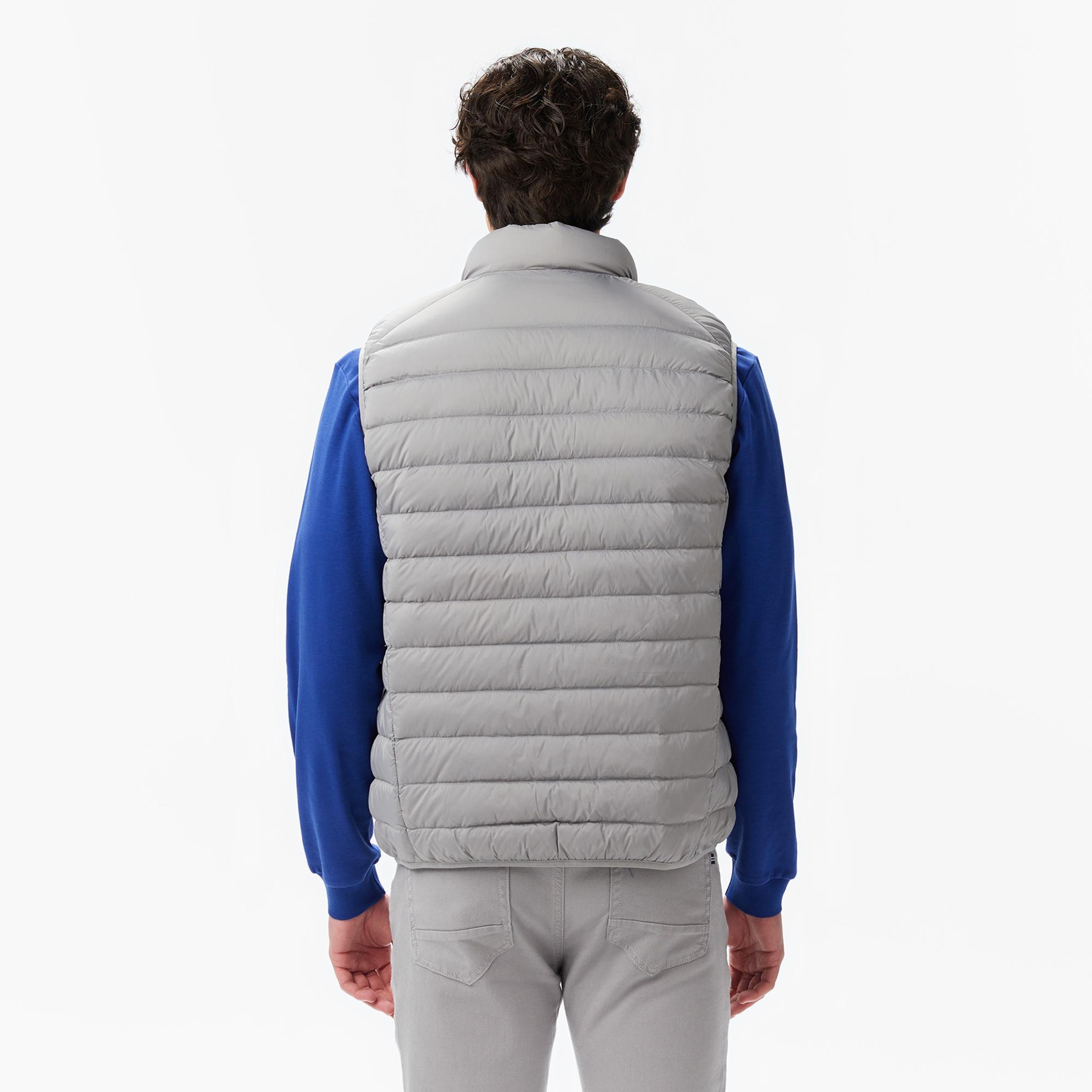 Nautica Erkek Gri Su İtici Özellikli Yelek