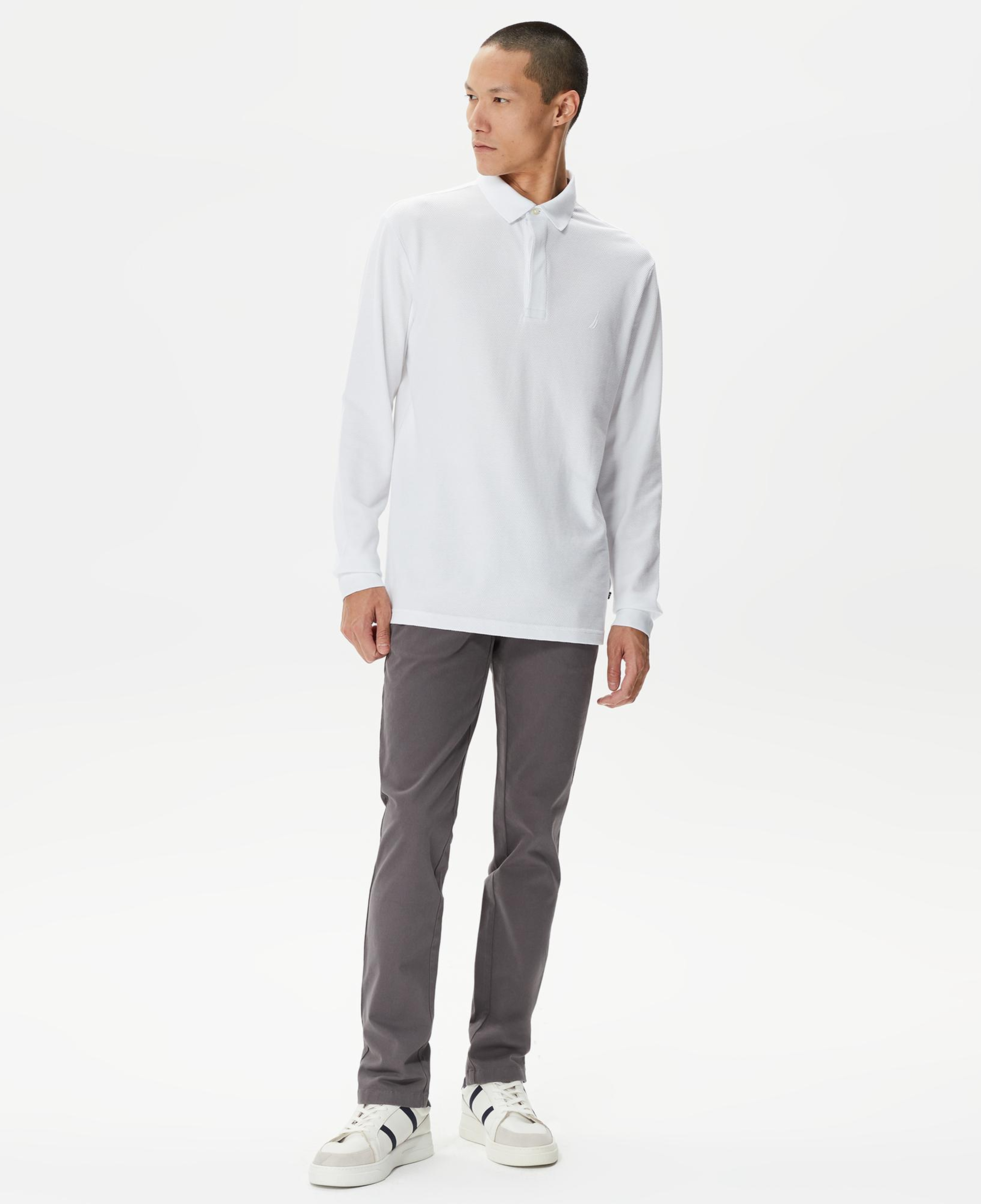 Nautica Erkek Gri Slim Fit Pantolon