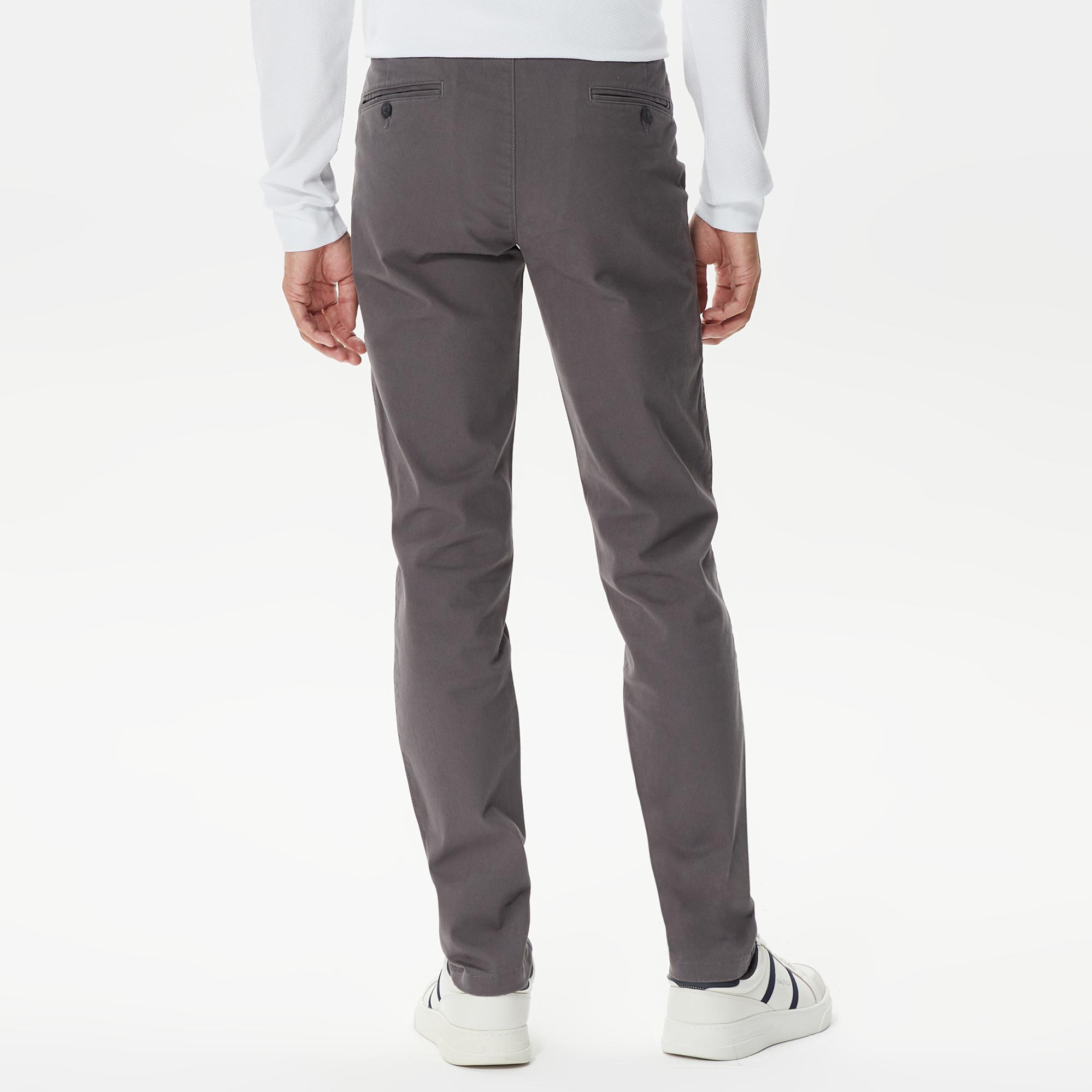Nautica Erkek Gri Slim Fit Pantolon