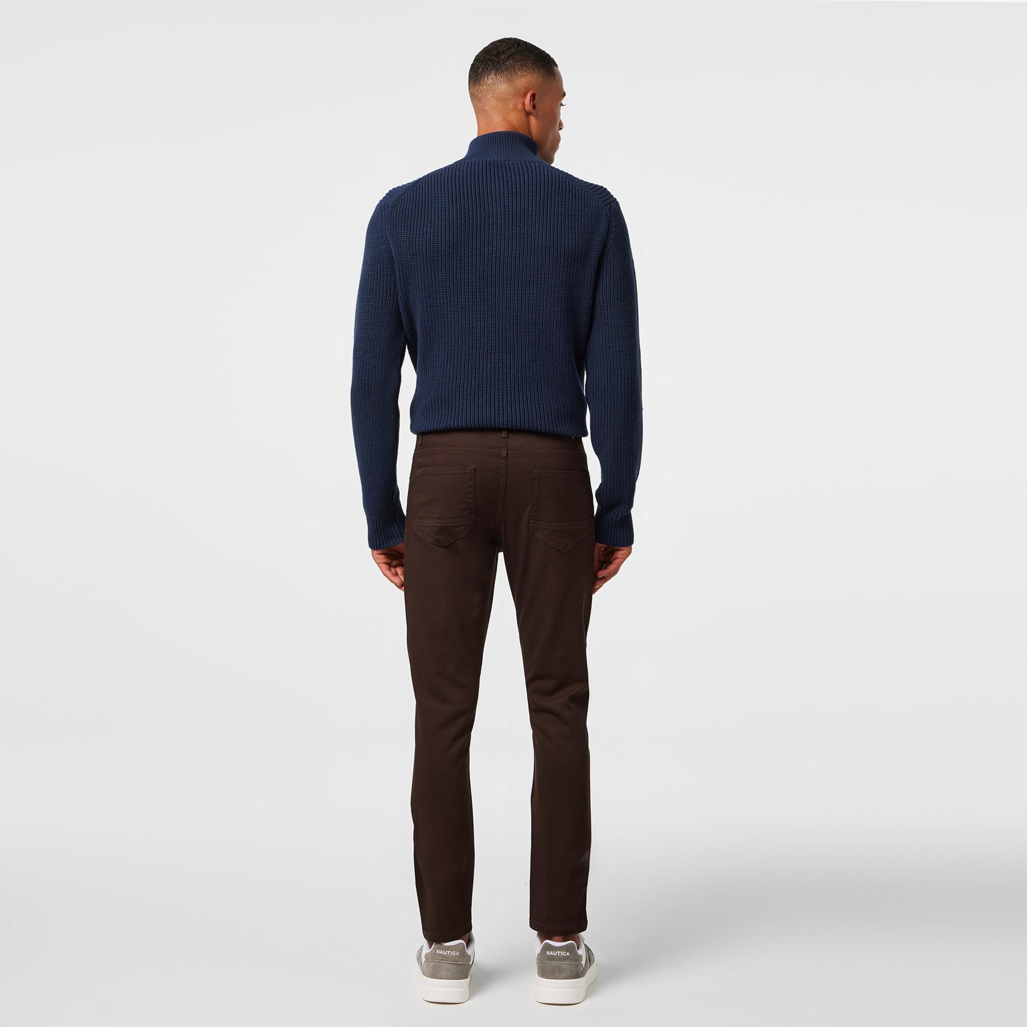 Nautica Erkek Kahverengi Slim Fit Pantolon