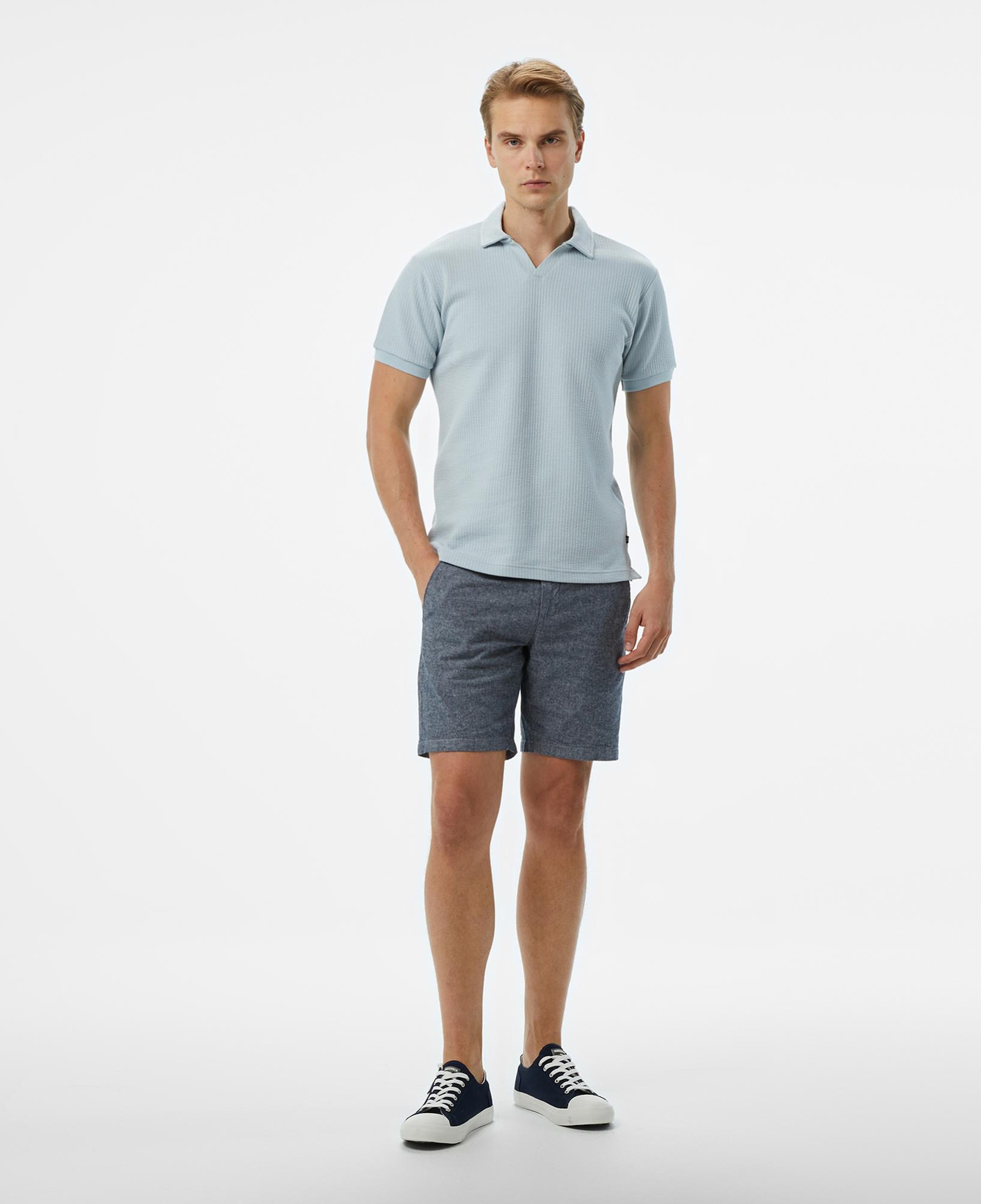 Nautica Erkek Mavi Classic Fit Polo