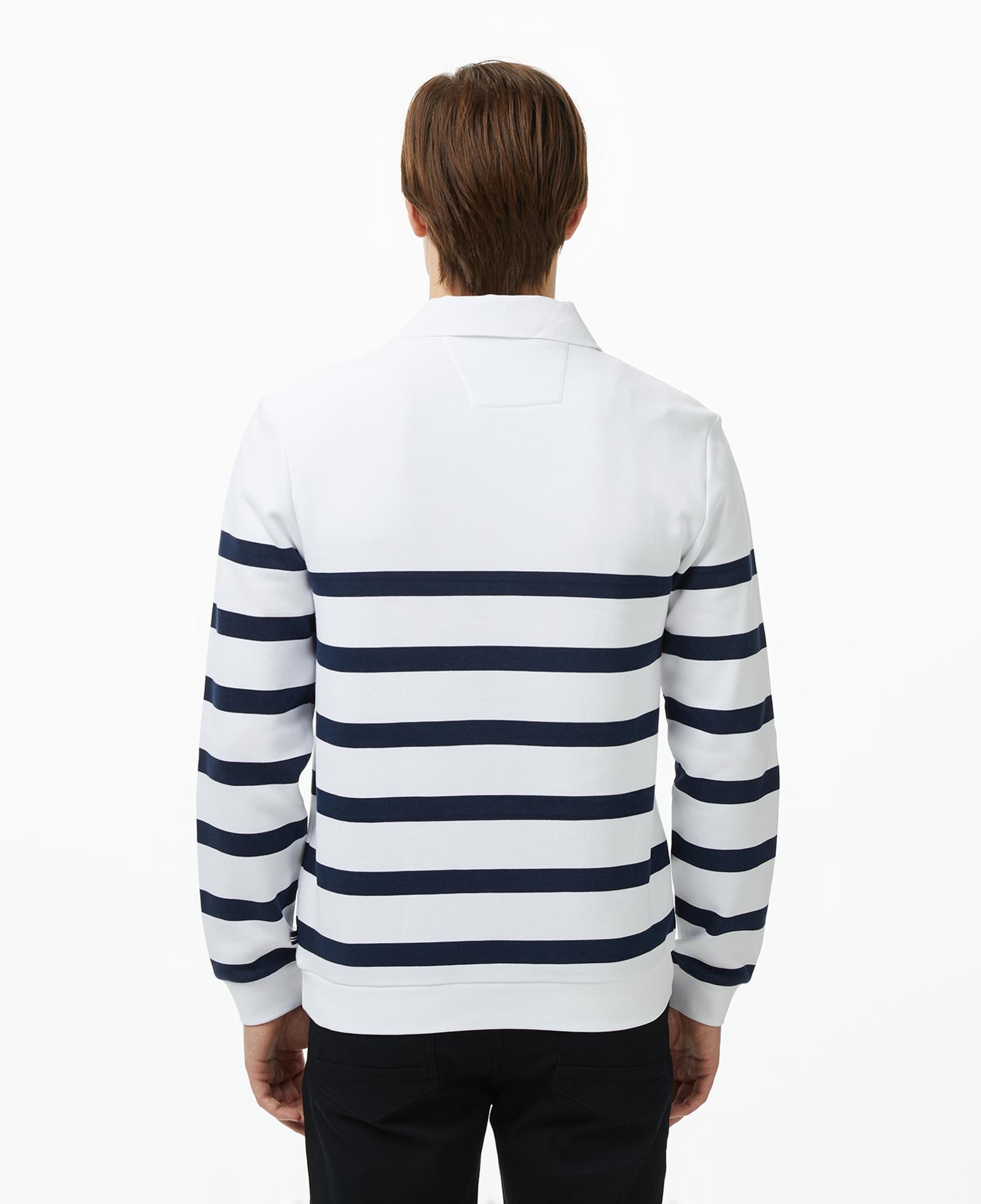 Nautica Erkek Beyaz Regular Fit Uzun Kollu Triko