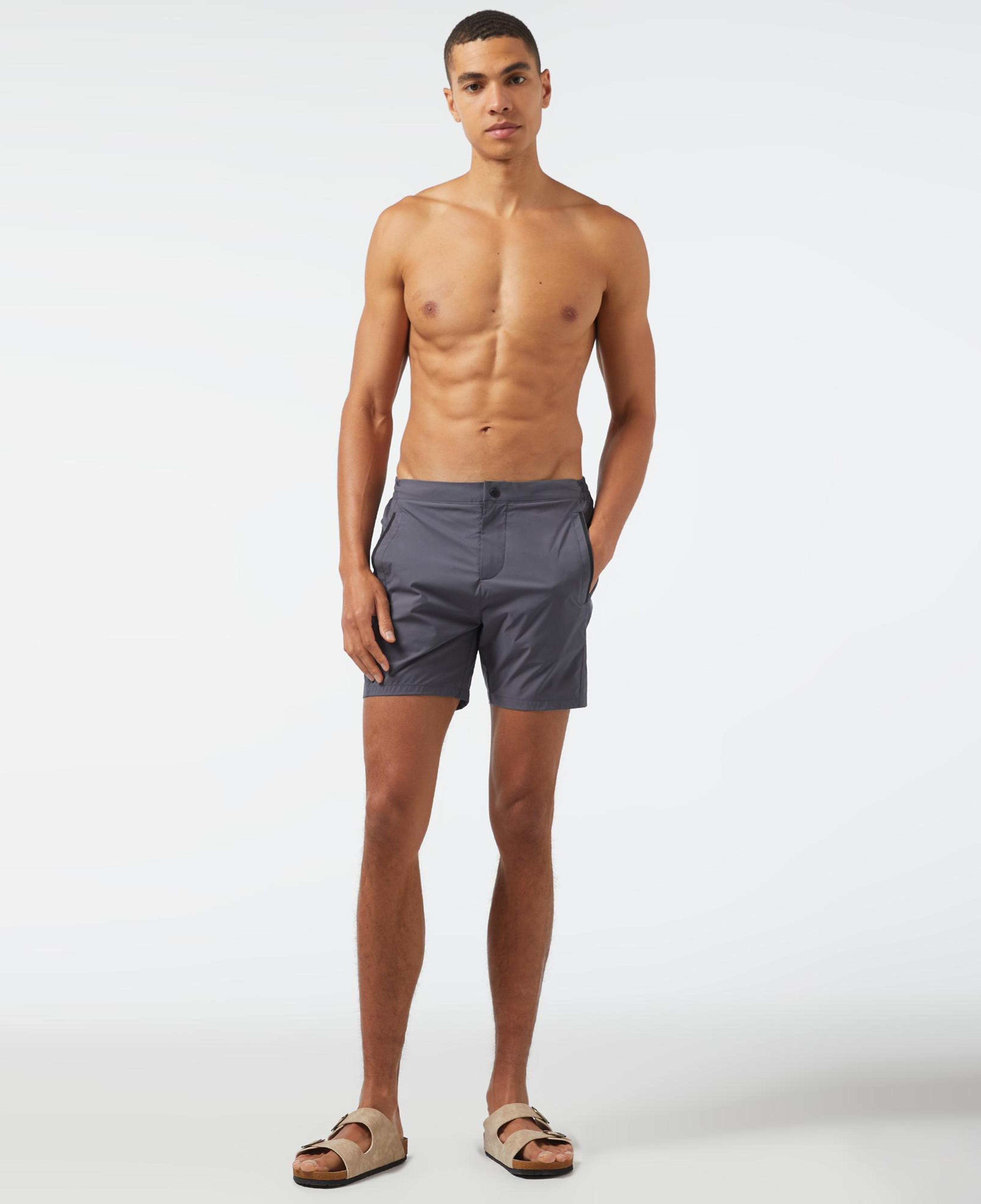 Nautica Erkek Gri Classic Fit Şort