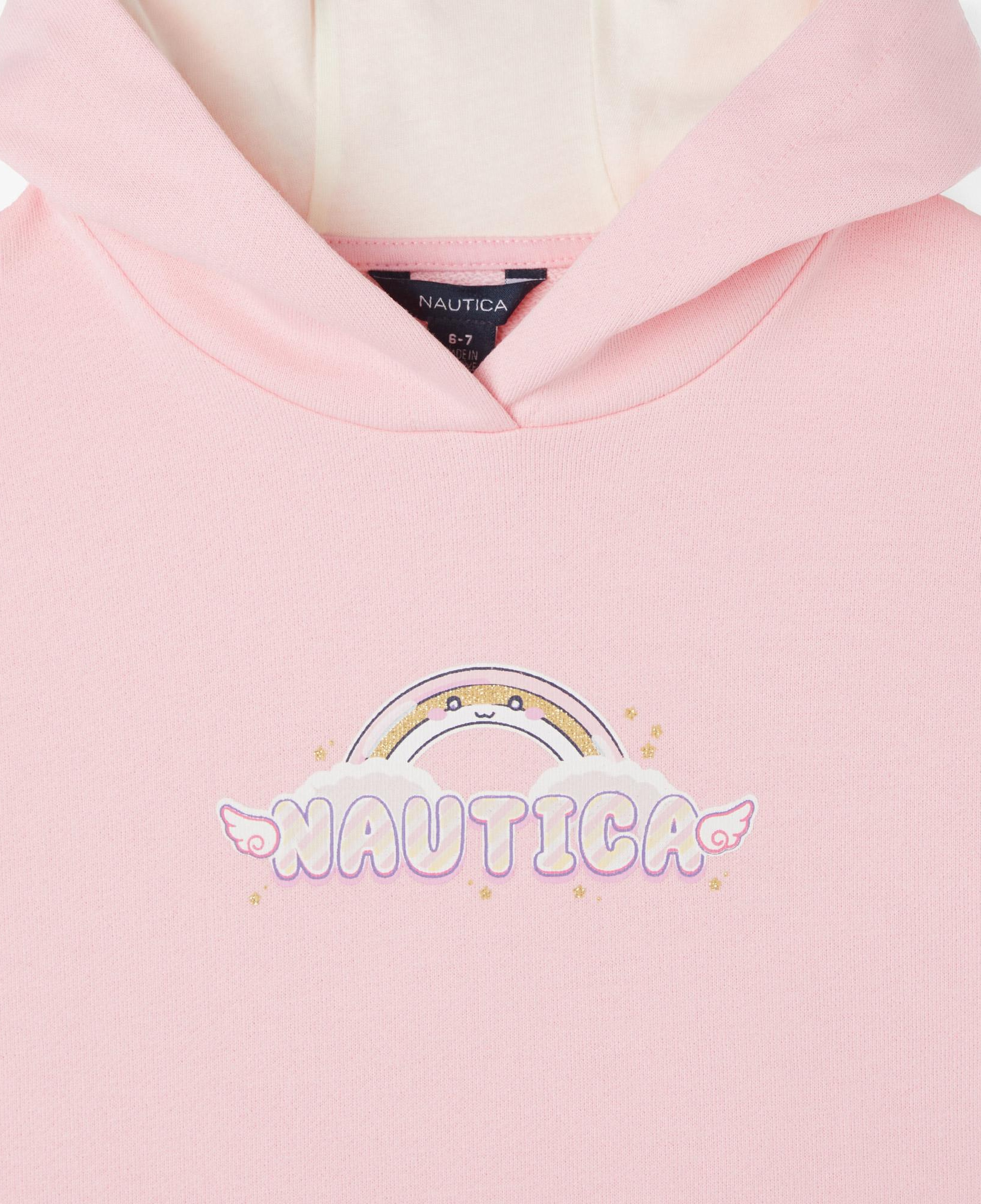 Nautica Kız Çocuk Pembe Sweatshirt