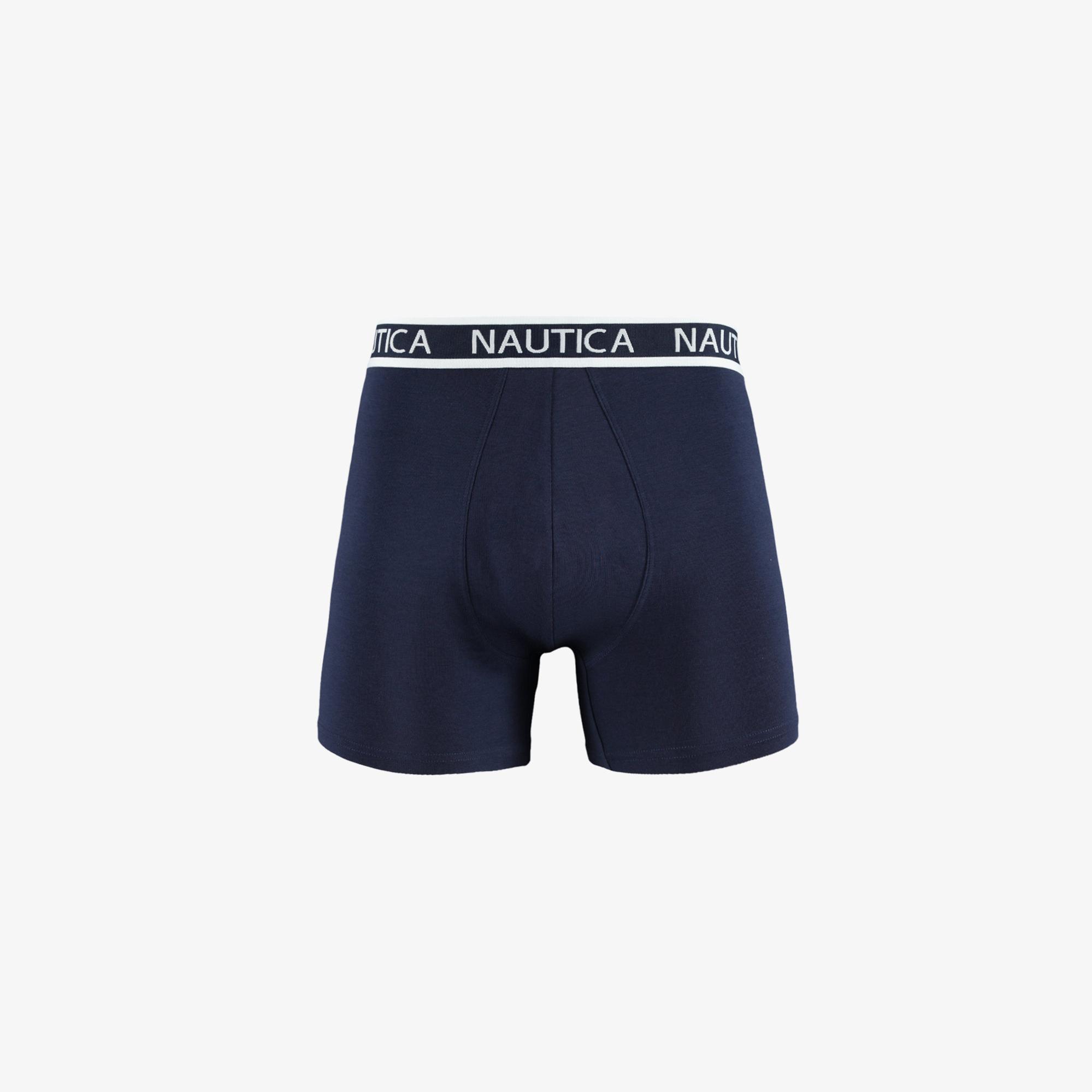Nautica Erkek Lacivert Desenli 2'li Boxer
