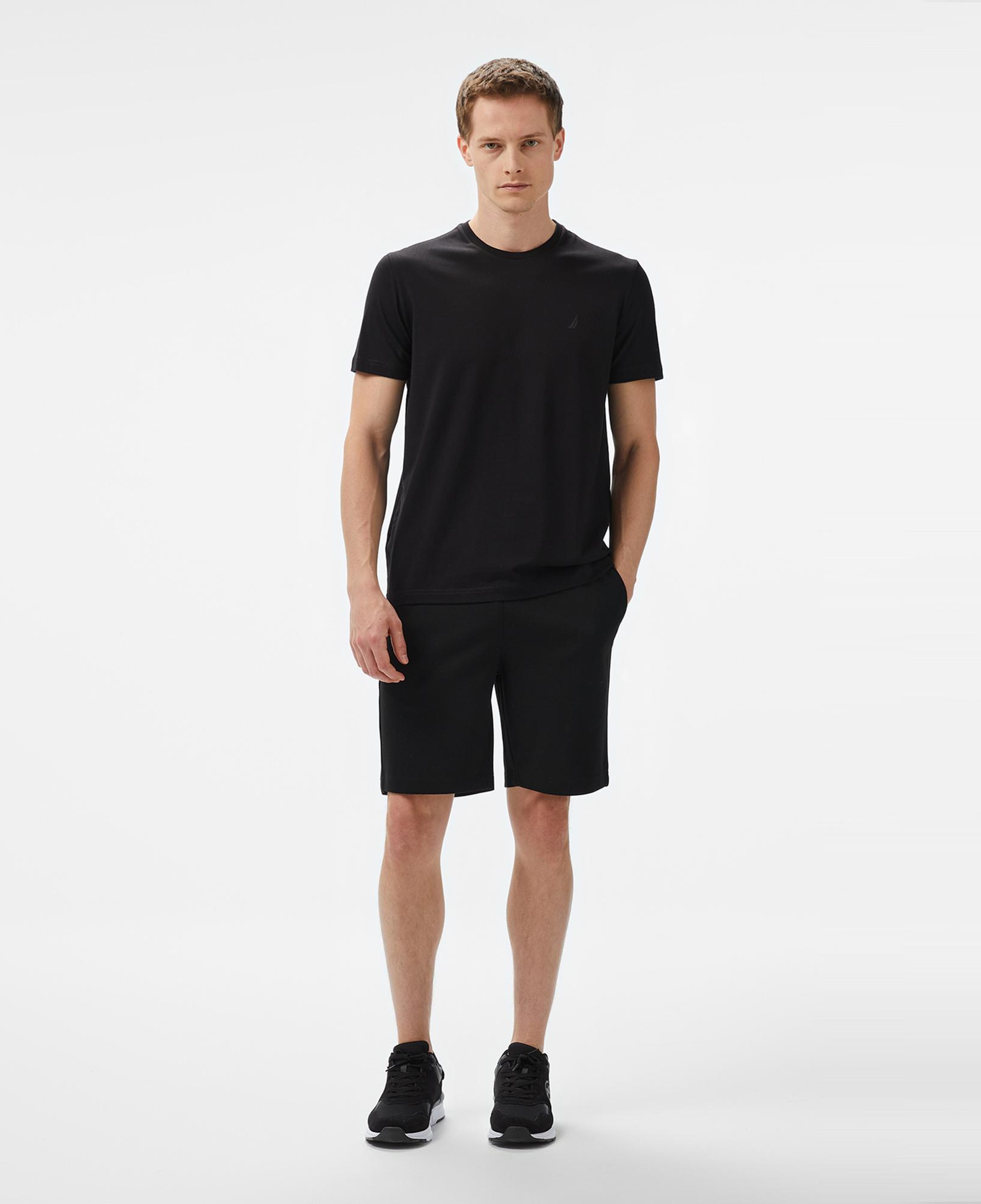 Nautica Erkek Siyah Regular Fit T-Shirt
