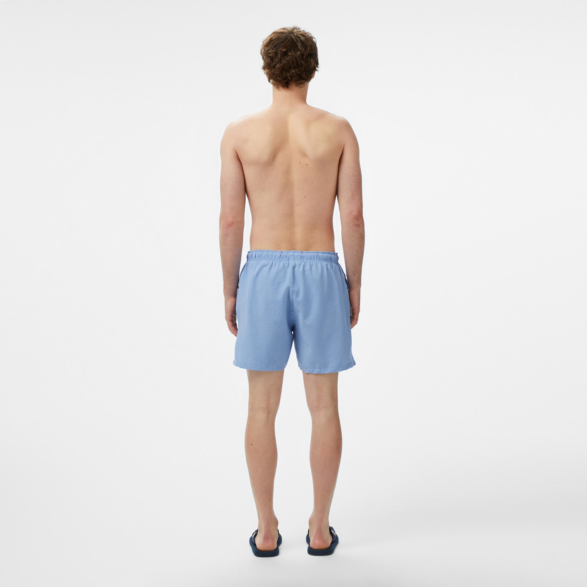 Nautica Erkek Mavi Regular Fit Deniz Şortu