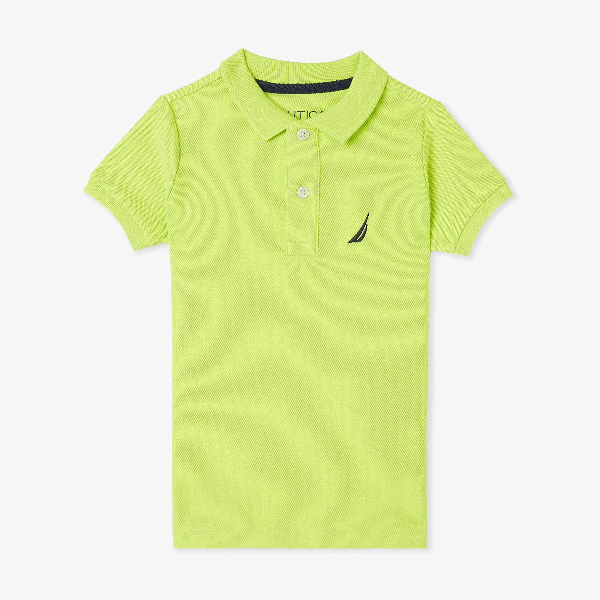 Nautica Erkek Çocuk Yeşil Kısa Kollu Polo Yaka T-Shirt