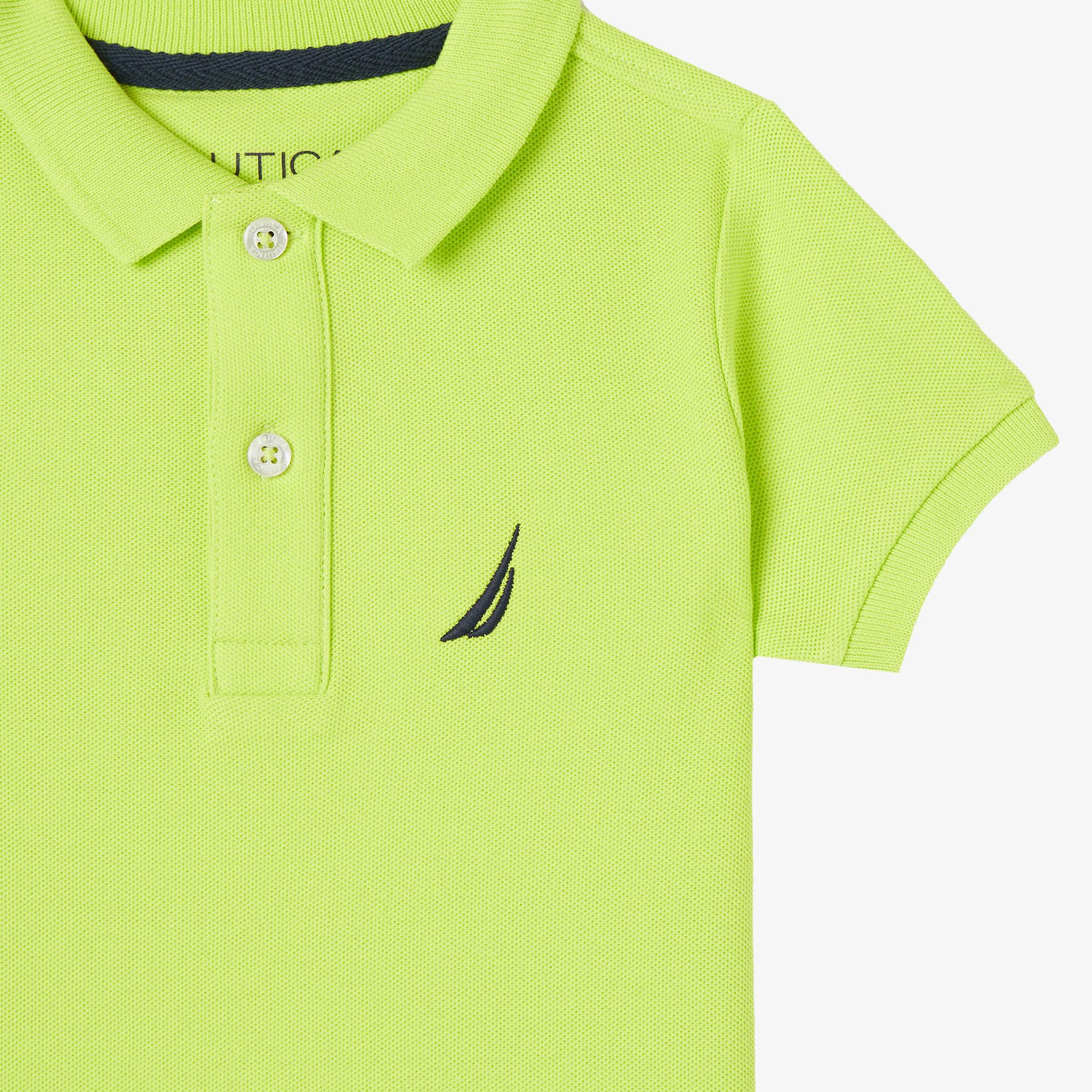 Nautica Erkek Çocuk Yeşil Kısa Kollu Polo Yaka T-Shirt