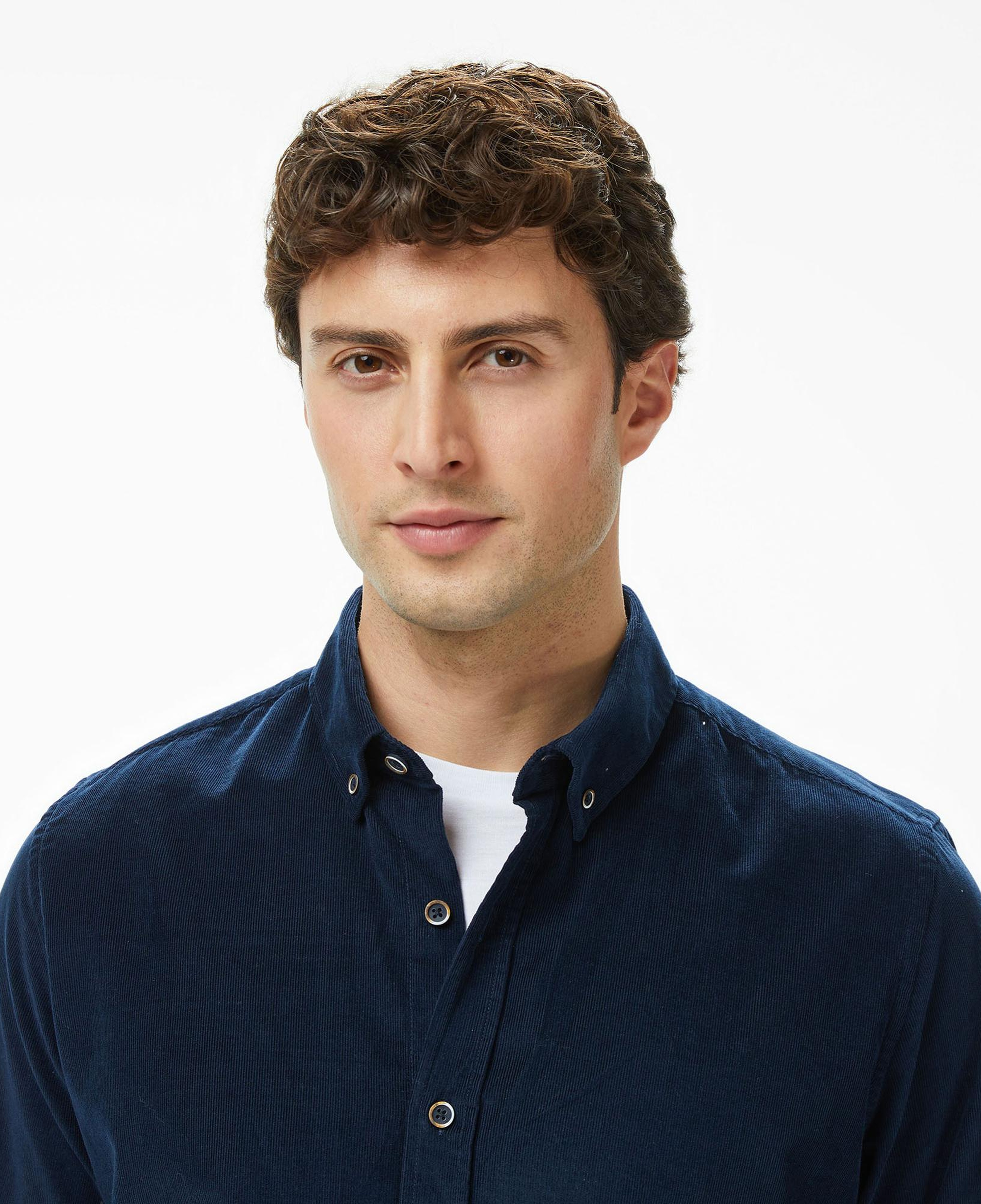 Nautica Erkek Lacivert Classic Fit Gömlek