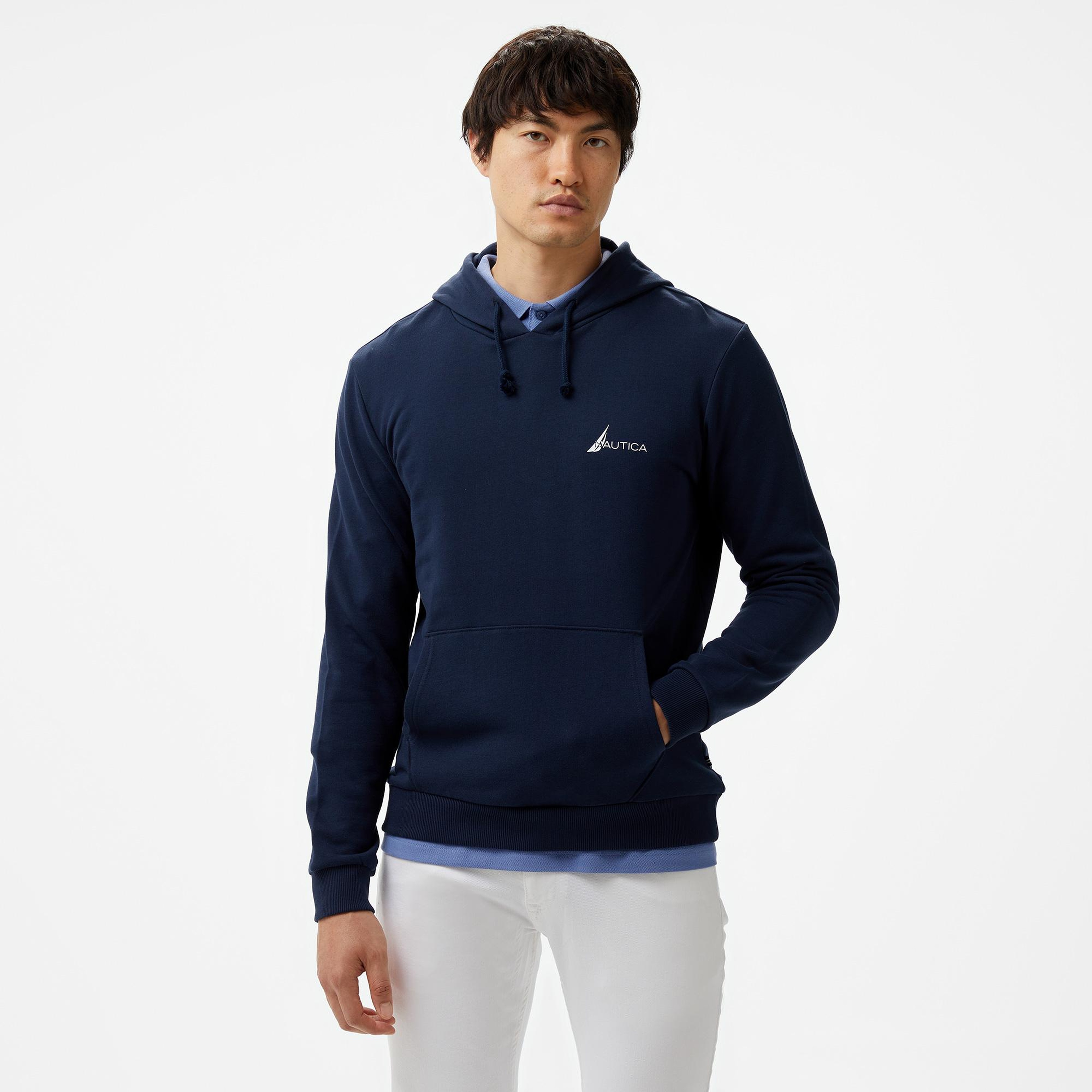 Nautica Erkek Lacivert Standart Fit Sweatshirt