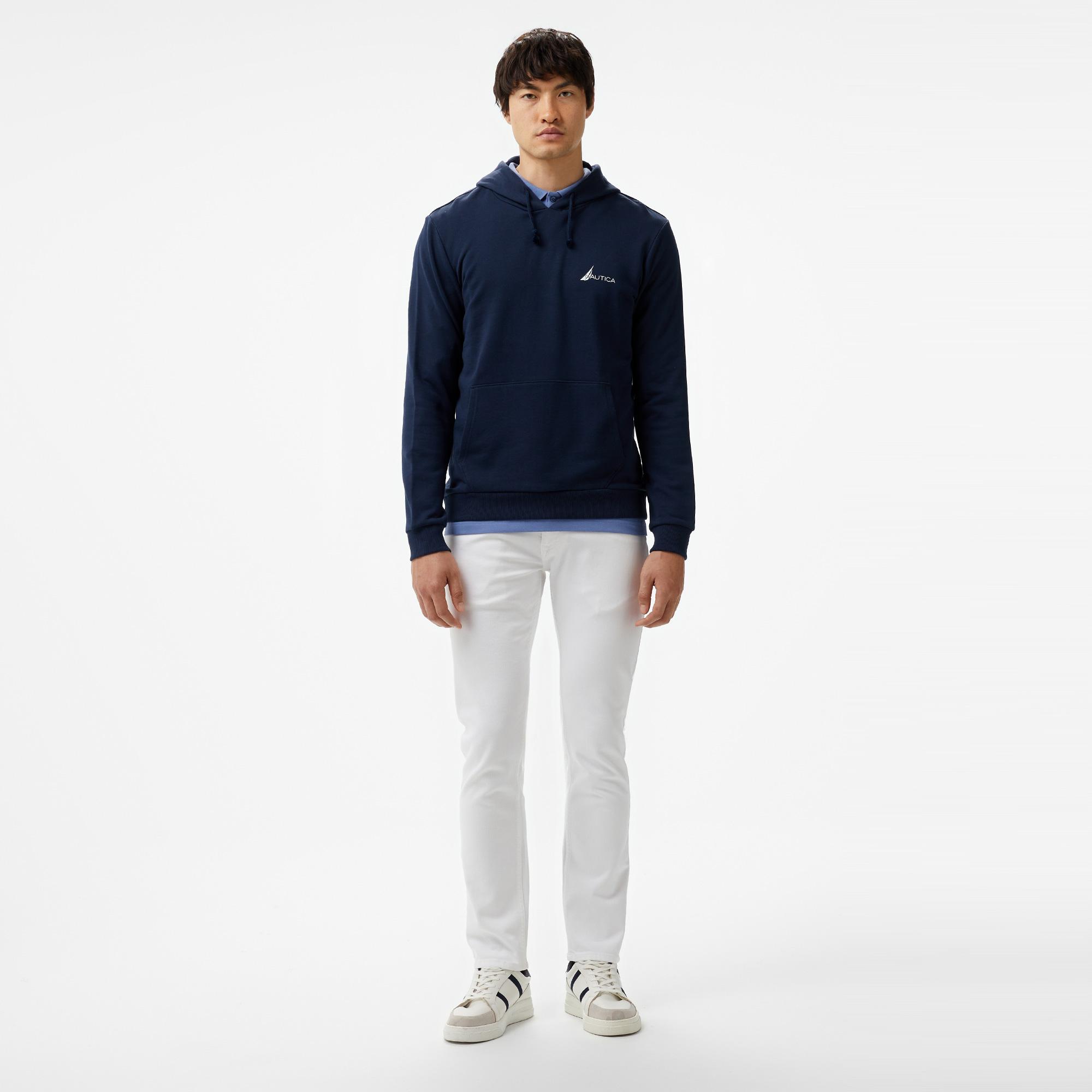Nautica Erkek Lacivert Standart Fit Sweatshirt