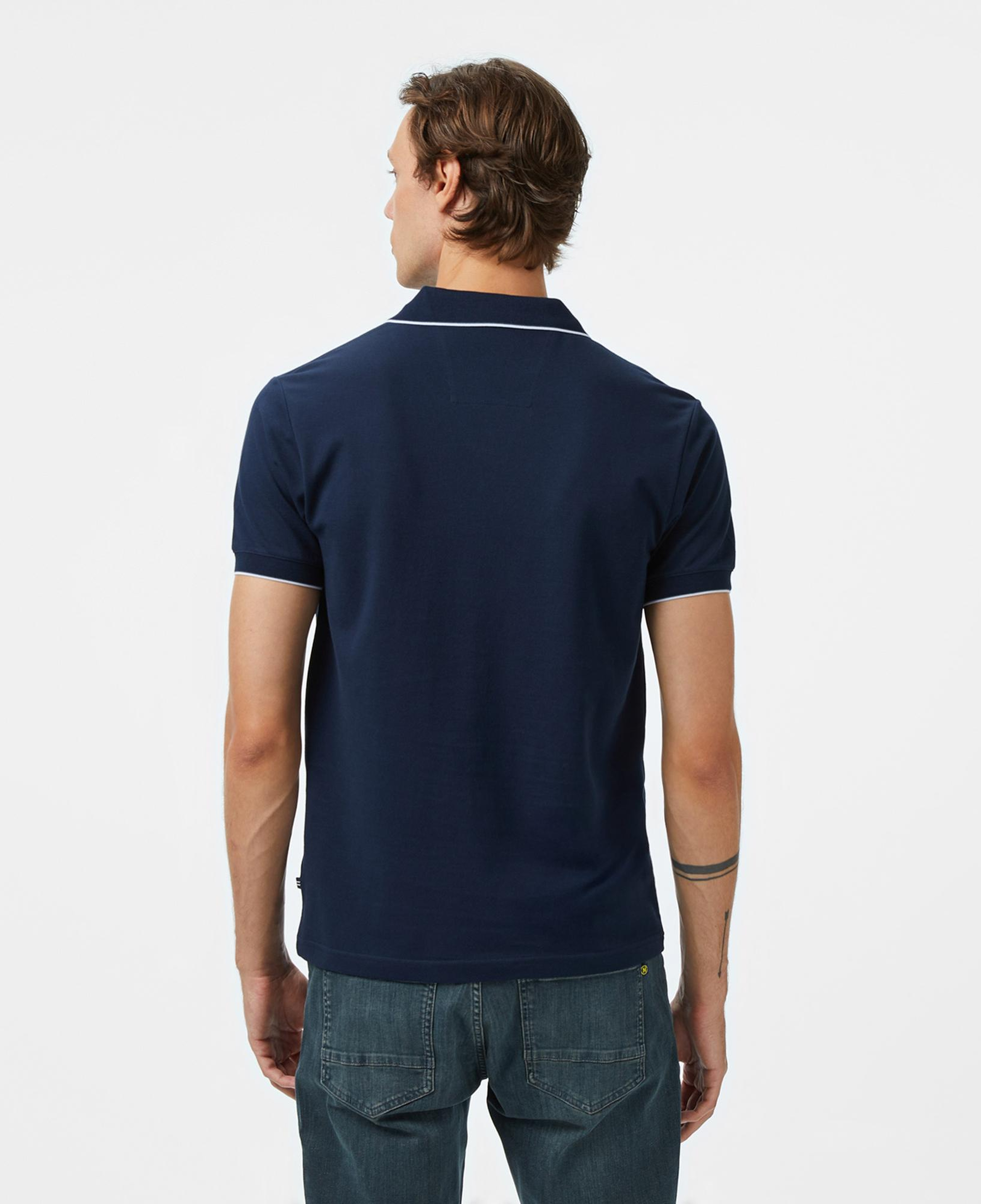 Nautica Erkek Lacivert Classic Fit Polo Yaka T-Shirt