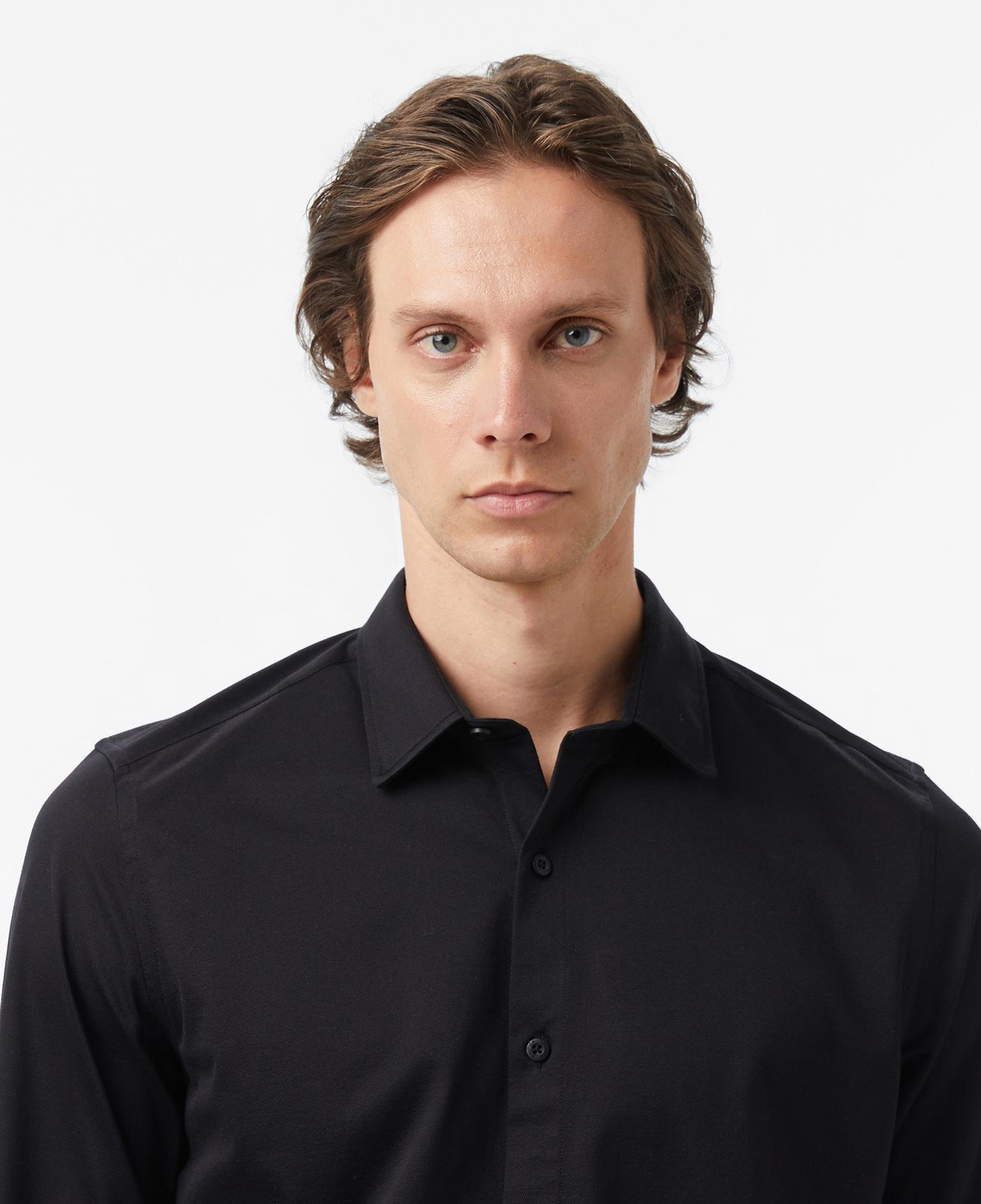 Nautica Erkek Siyah Slim Fit Gömlek