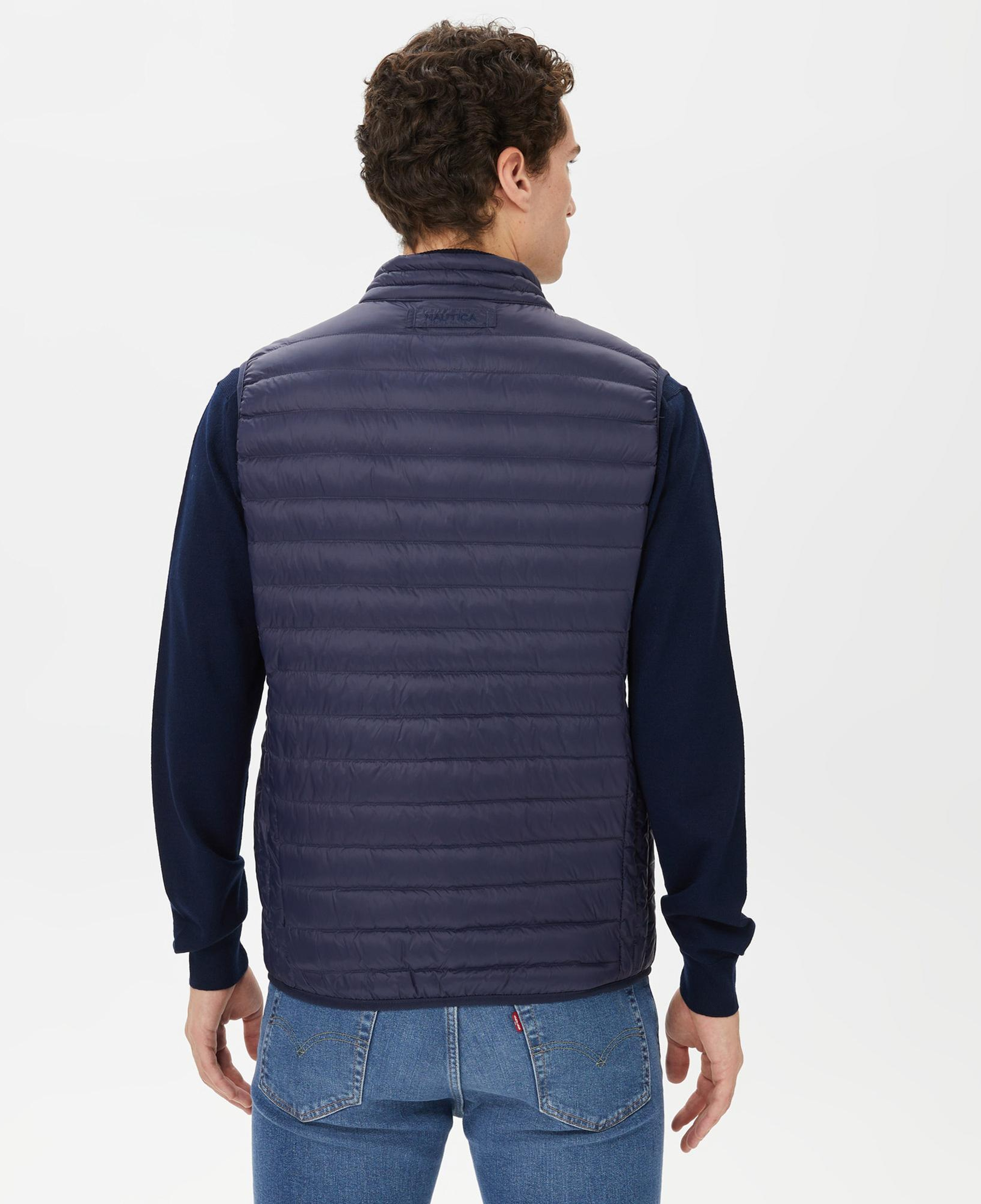 Nautica Erkek Lacivert Standart Fit Yelek