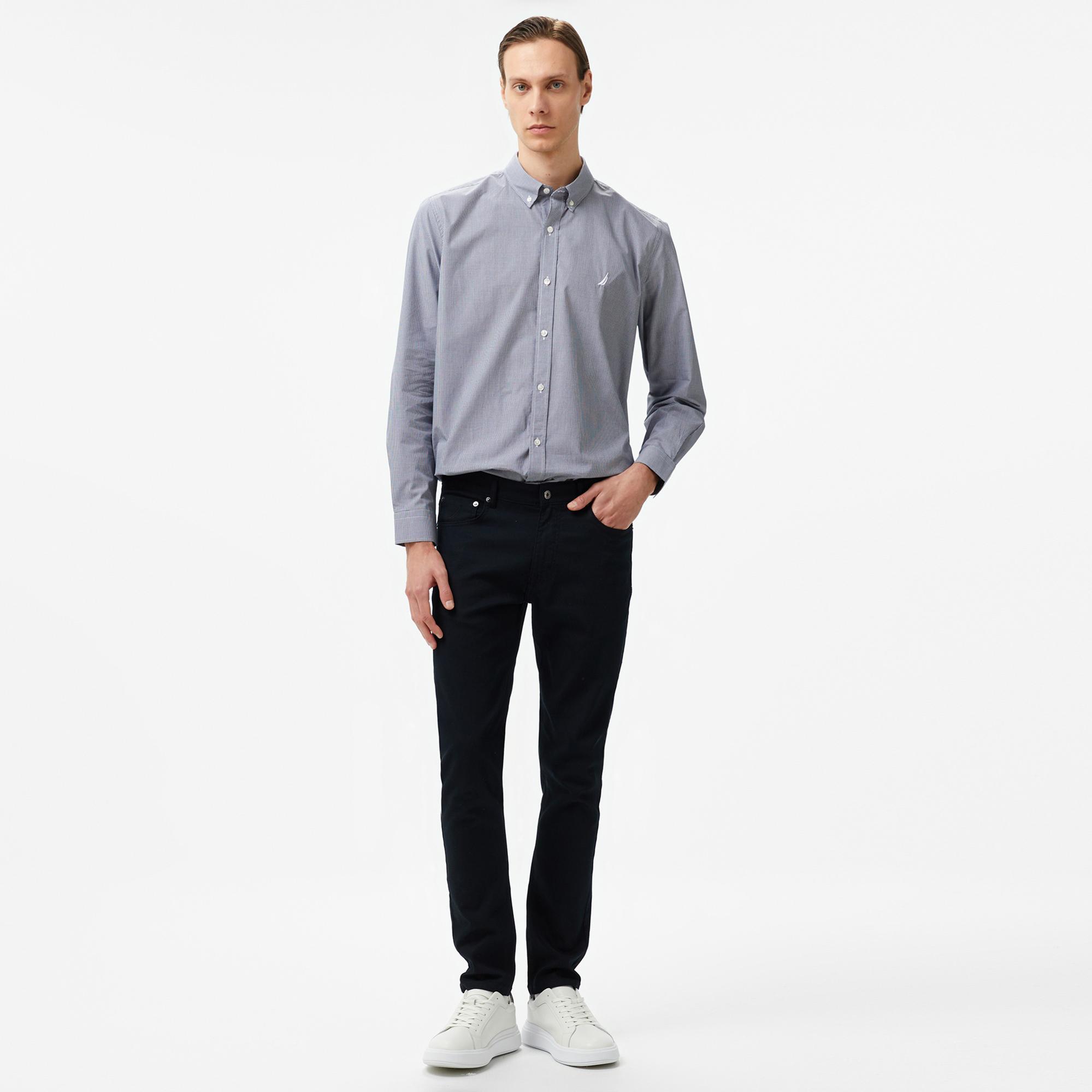 Nautica Erkek Lacivert Gömlek