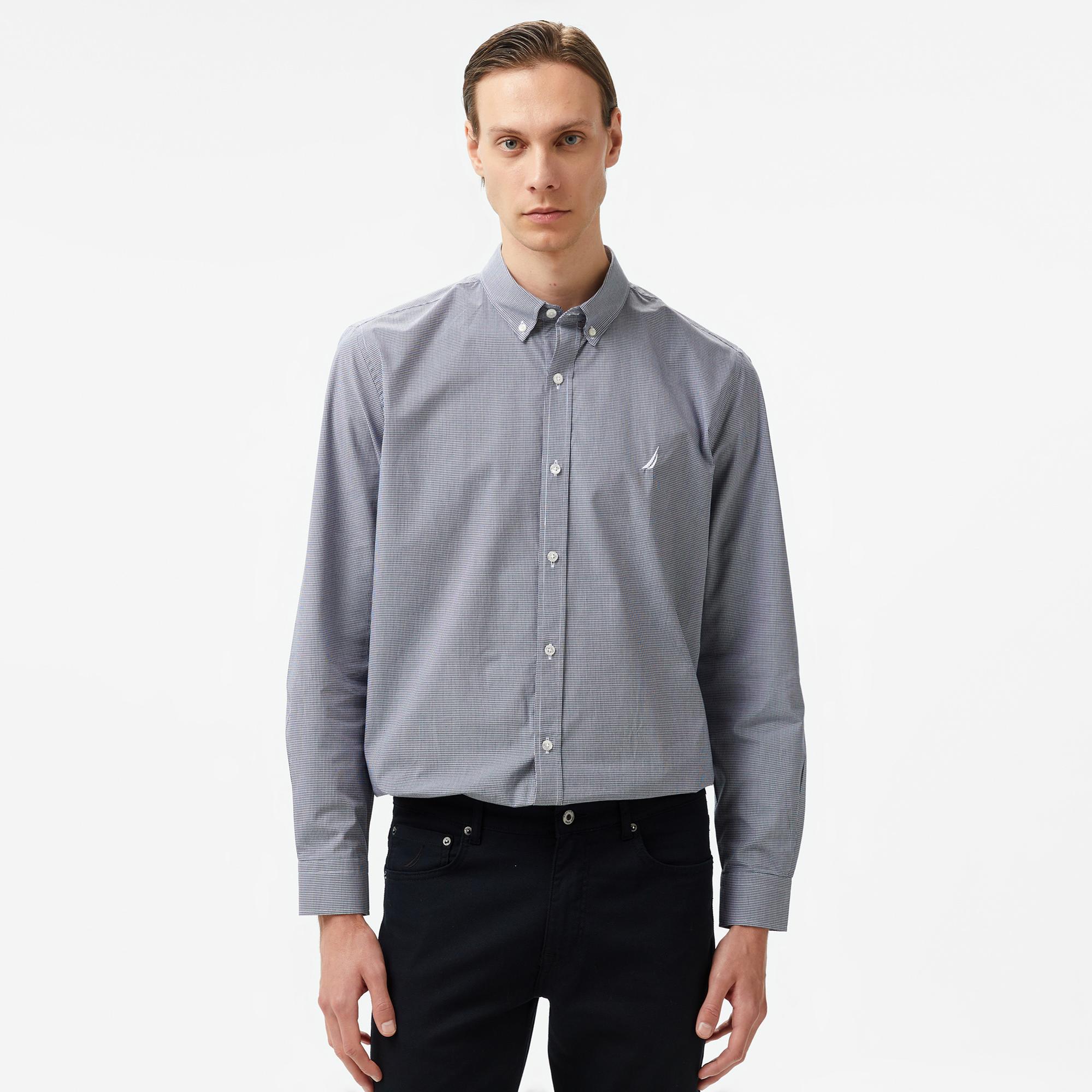 Nautica Erkek Lacivert Gömlek