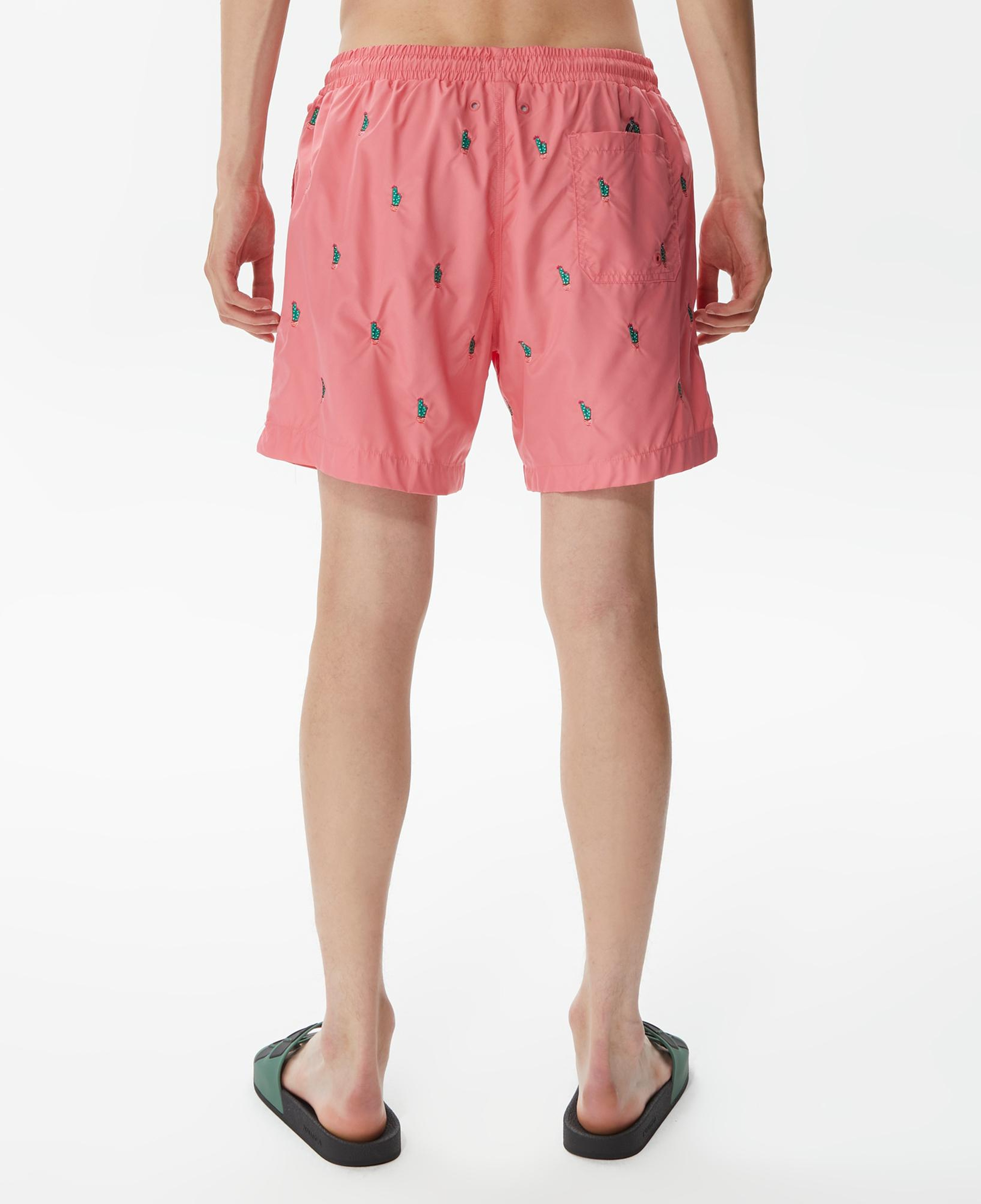 Nautica Erkek Pembe Desenli Deniz Şortu