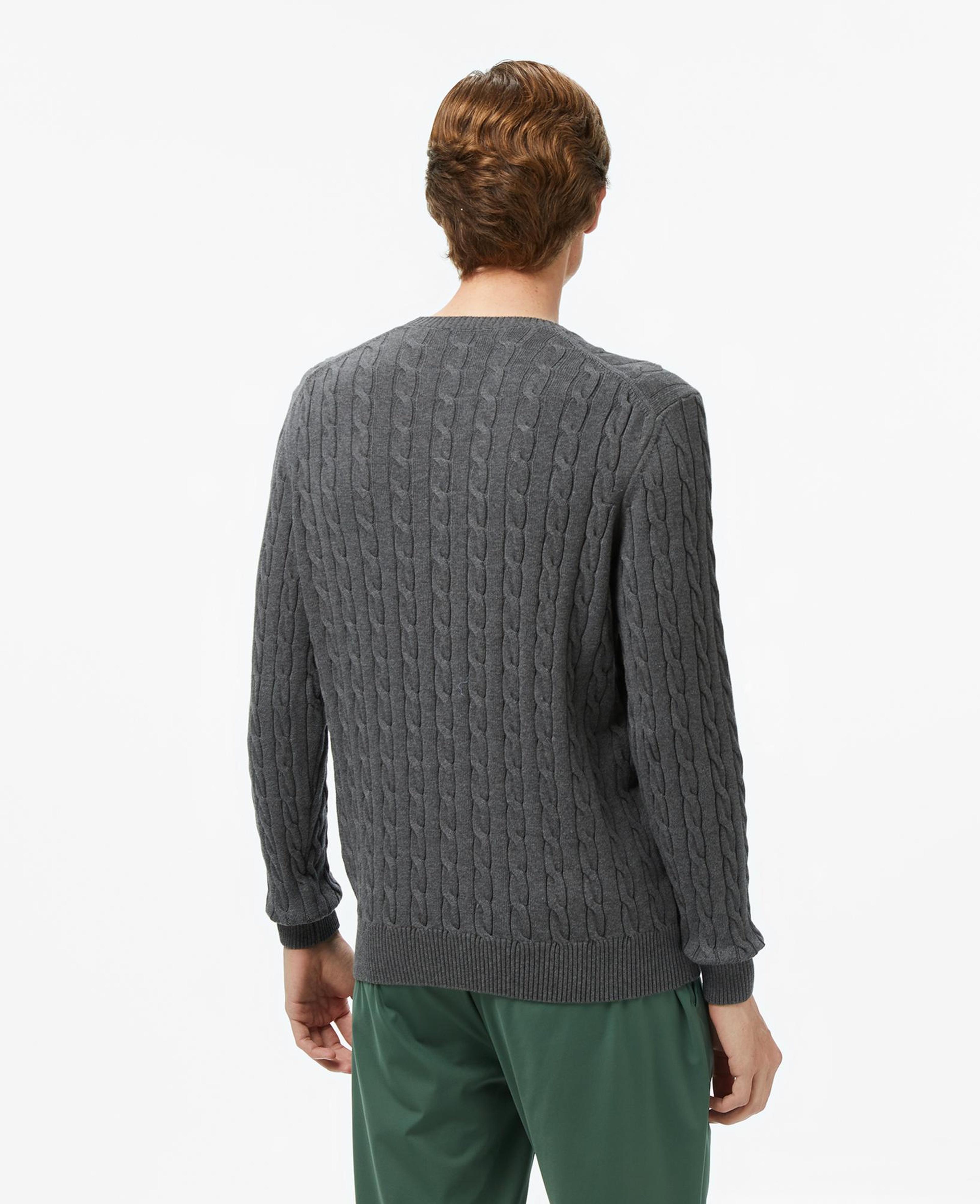 Nautica Erkek Gri Classic Fit Kazak