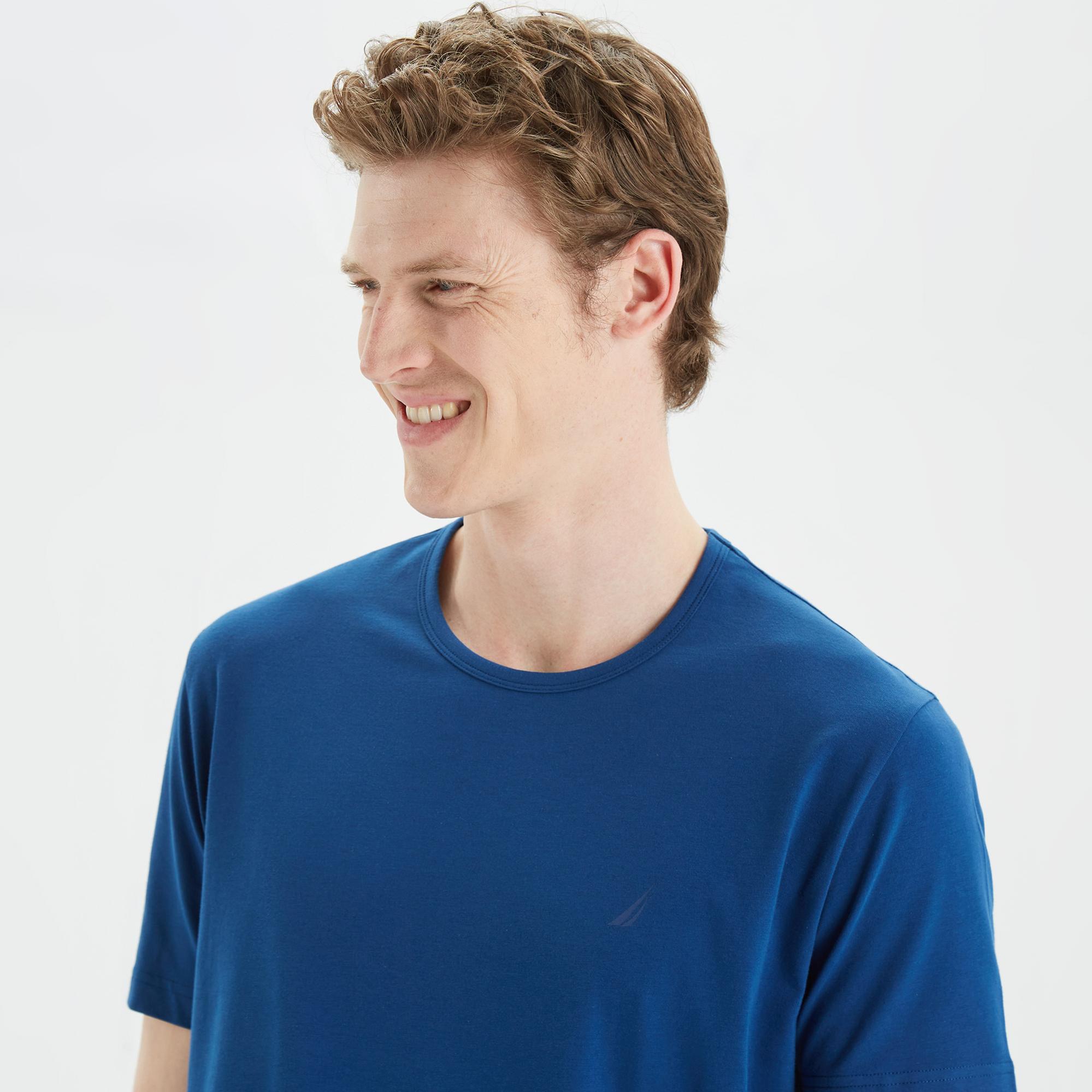 Nautica Erkek Mavi T-Shirt