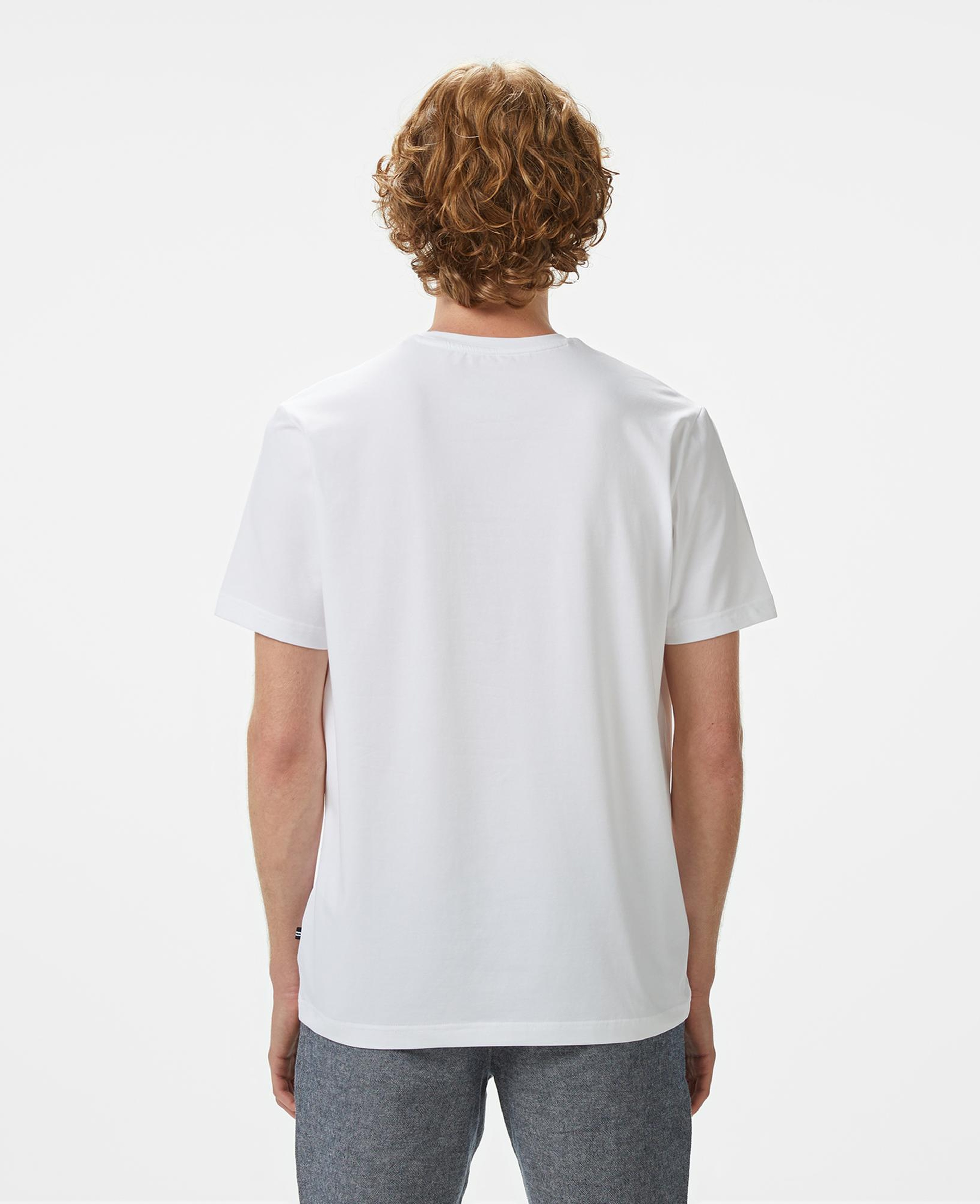 Nautica Erkek Beyaz Classic Fit T-Shirt