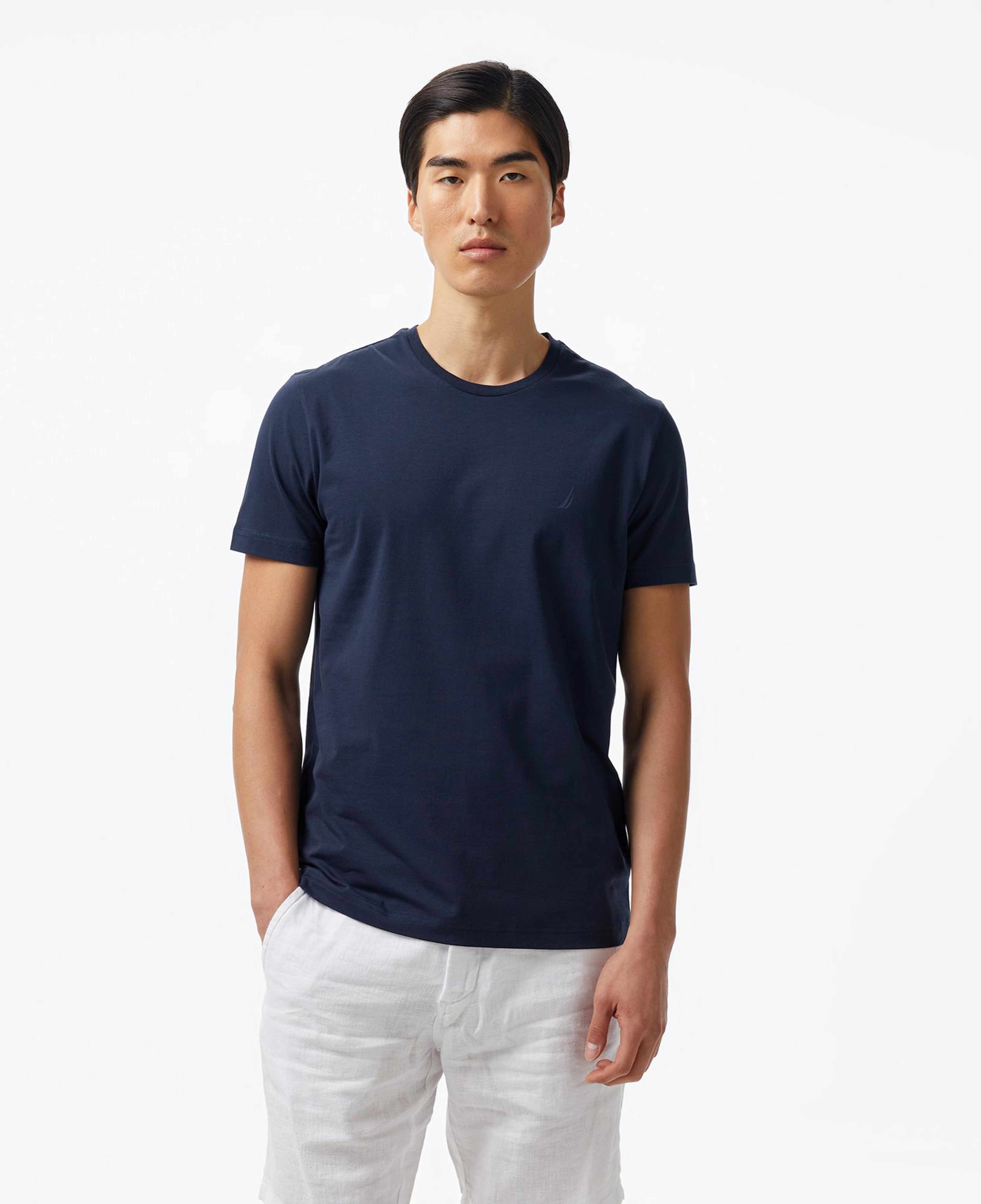 Nautica Erkek Lacivert Regular Fit T-Shirt