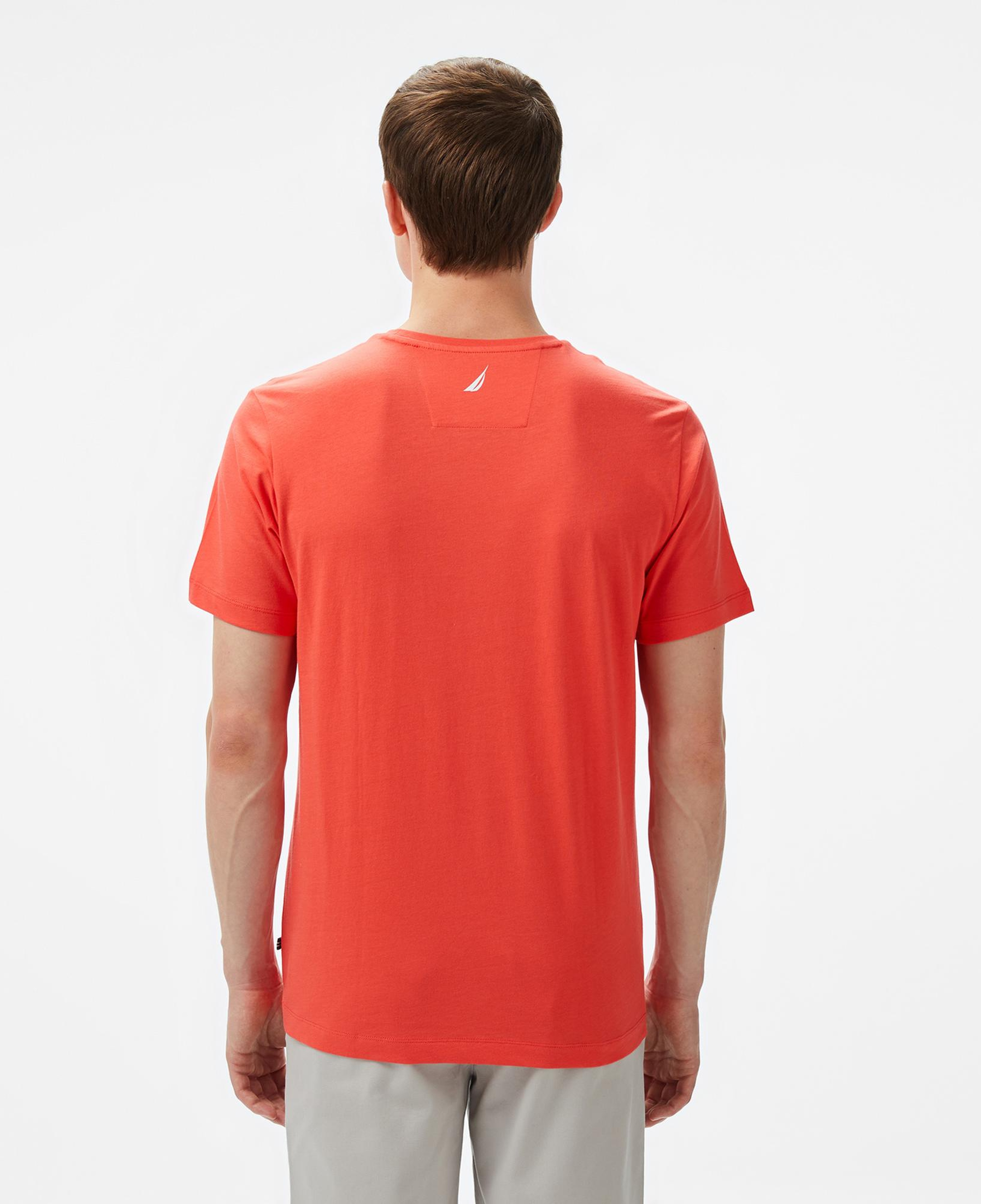 Nautica Erkek Kırmızı Regular Fit T-Shirt