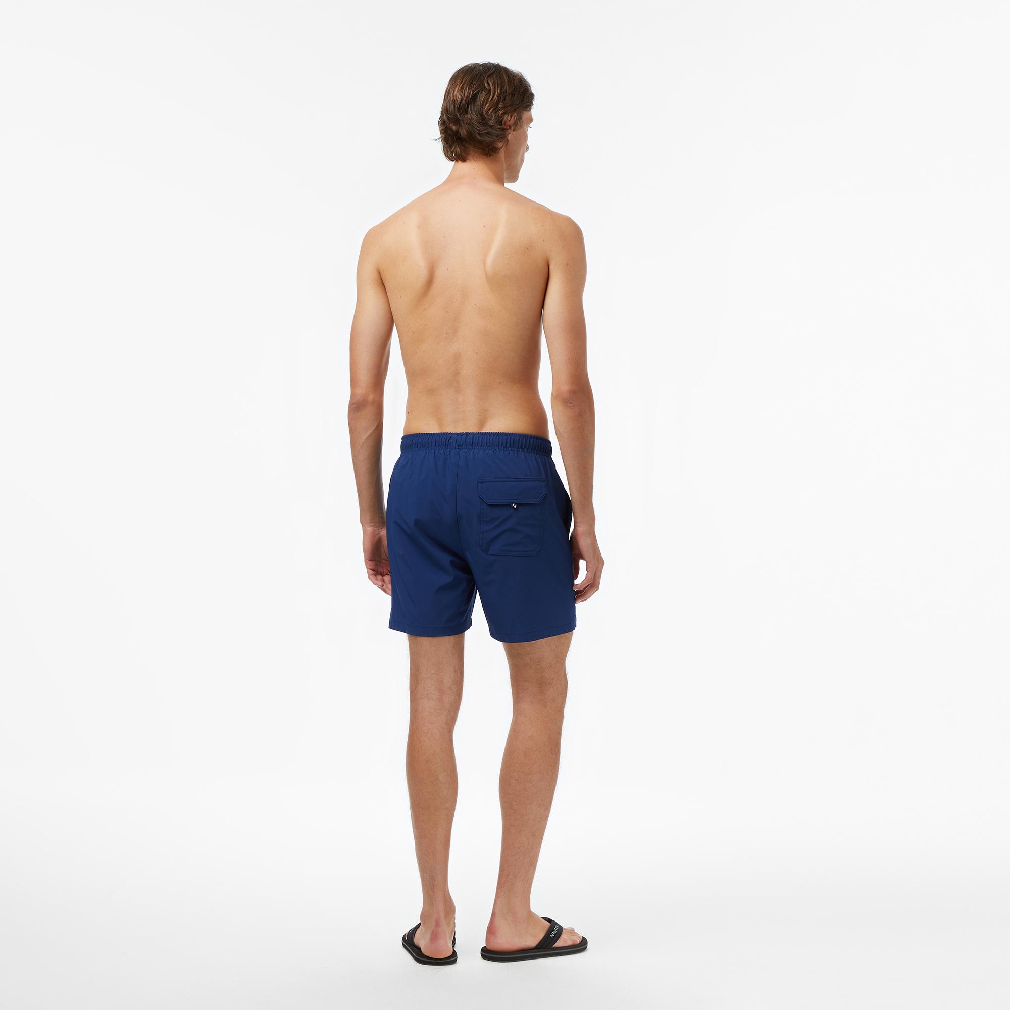 Nautica Erkek Lacivert Regular Fit Deniz Şortu