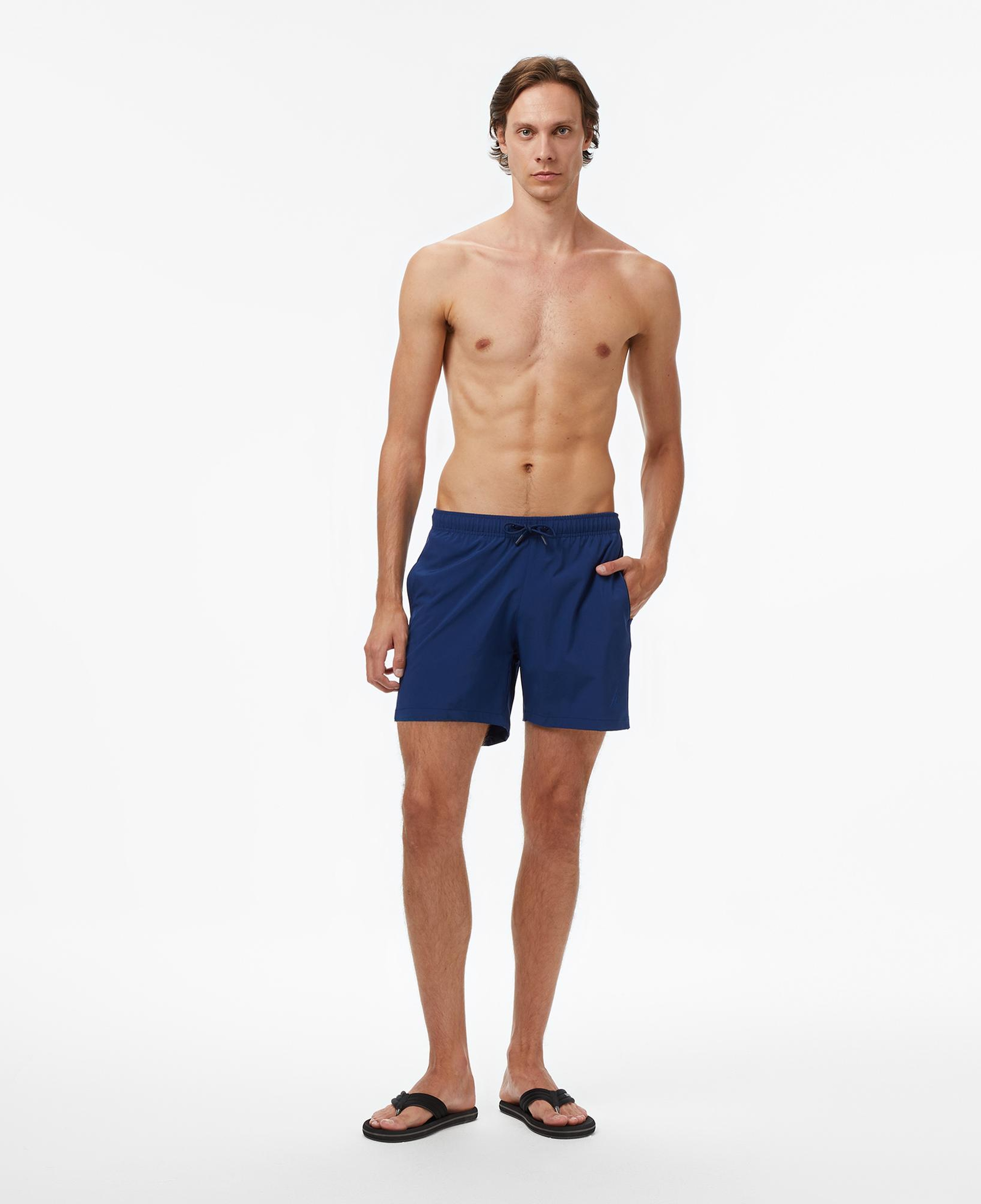 Nautica Erkek Lacivert Regular Fit Deniz Şortu