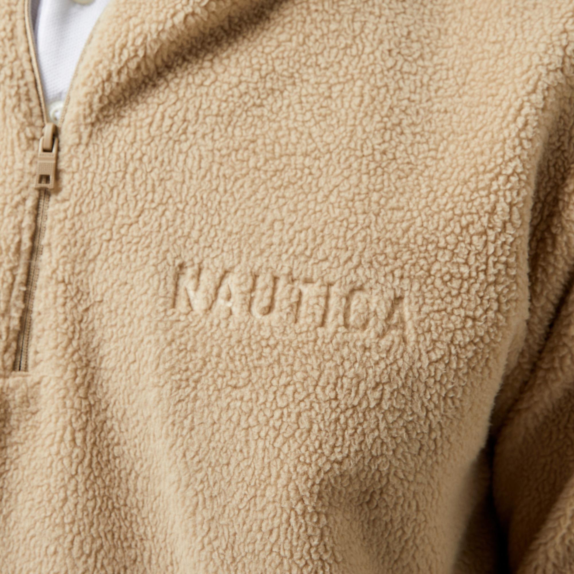Nautica Erkek Bej Regular Fit Sweatshirt
