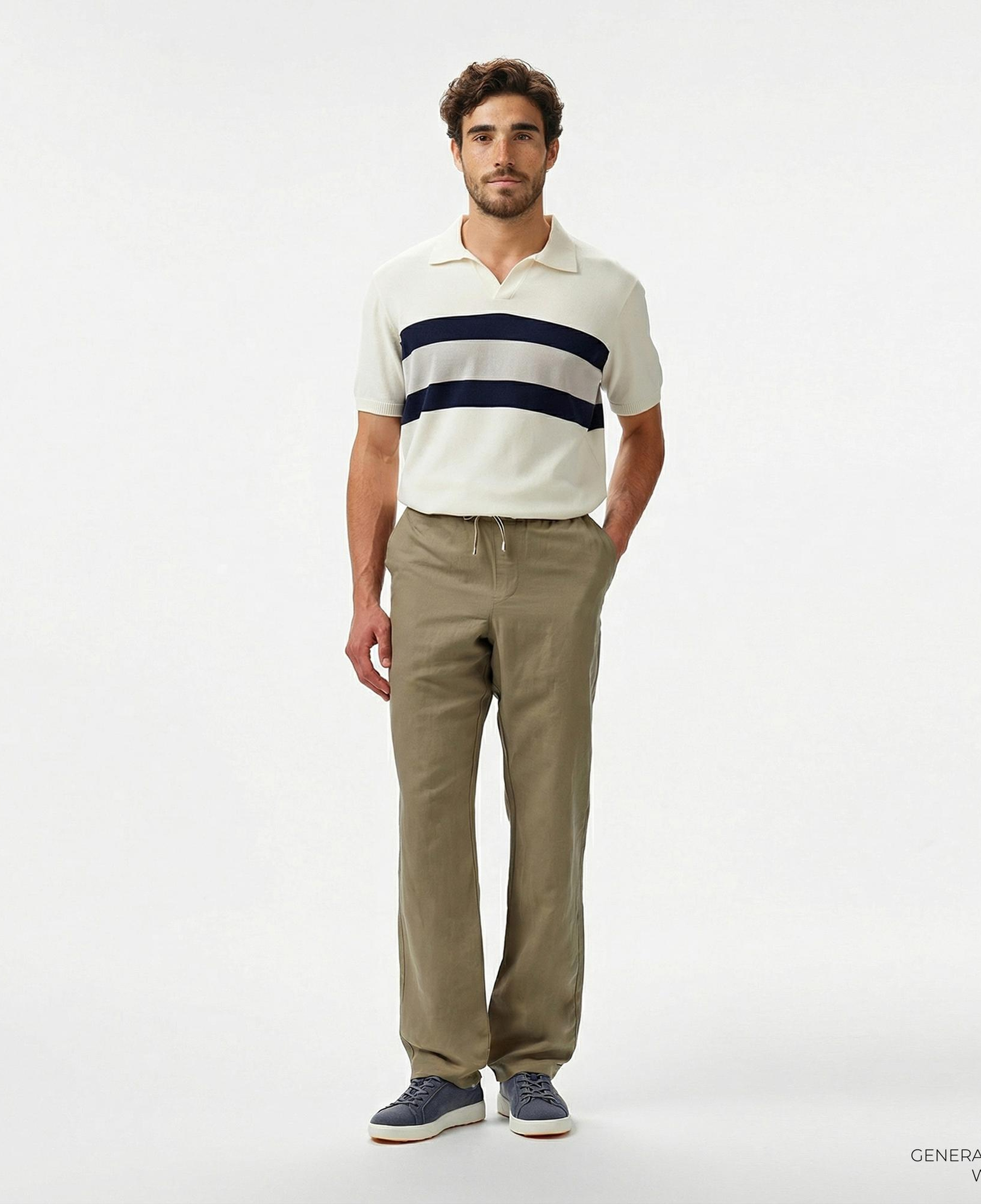 Nautica Erkek Yeşil Classic Fit Pantolon