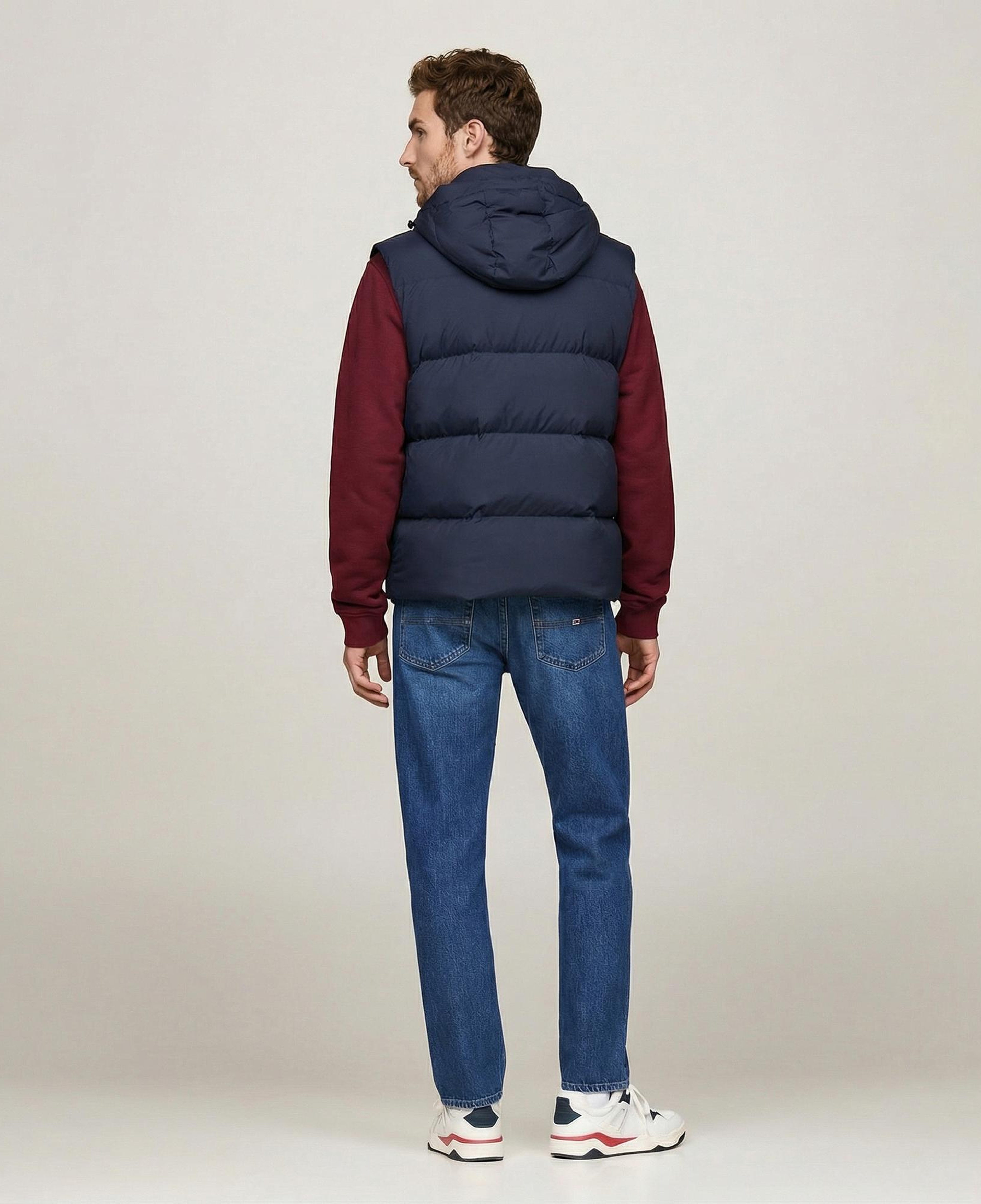 Tommy Jeans Erkek Lacivert Puffer Yelek