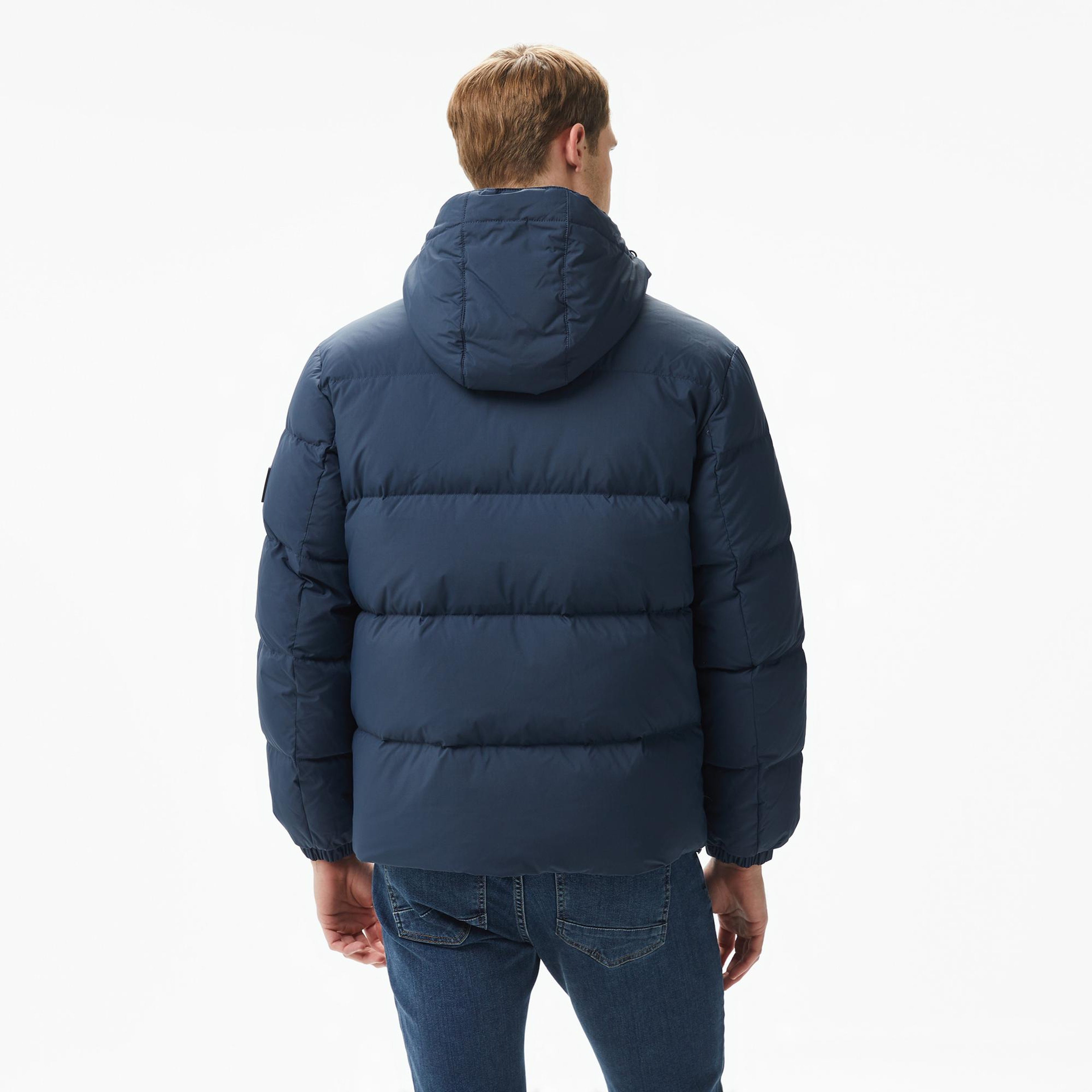 Tommy Hilfiger Jeans Essential Down Erkek Lacivert Mont