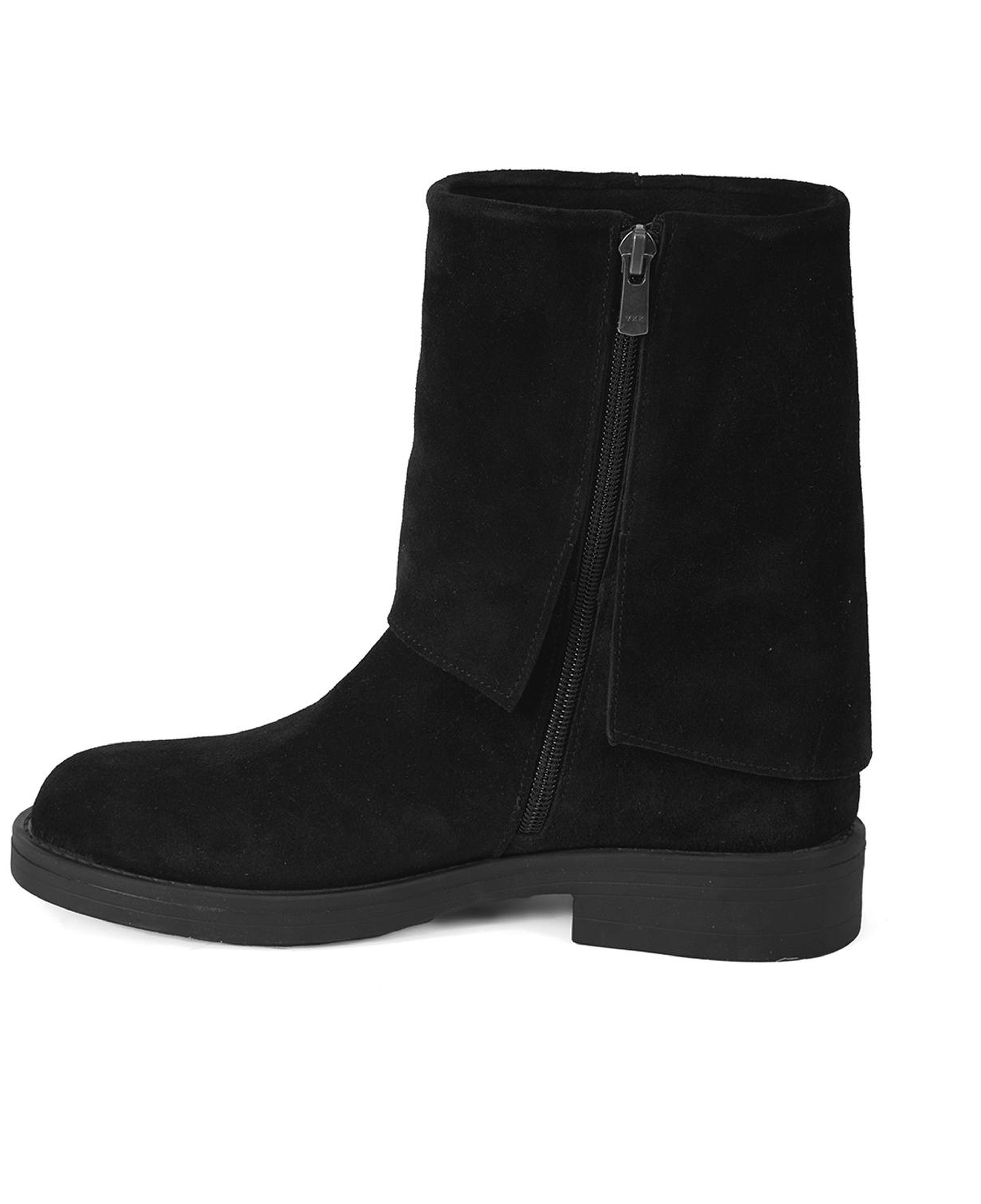 Kadın Siyah Toka Aksesuarlı Bot