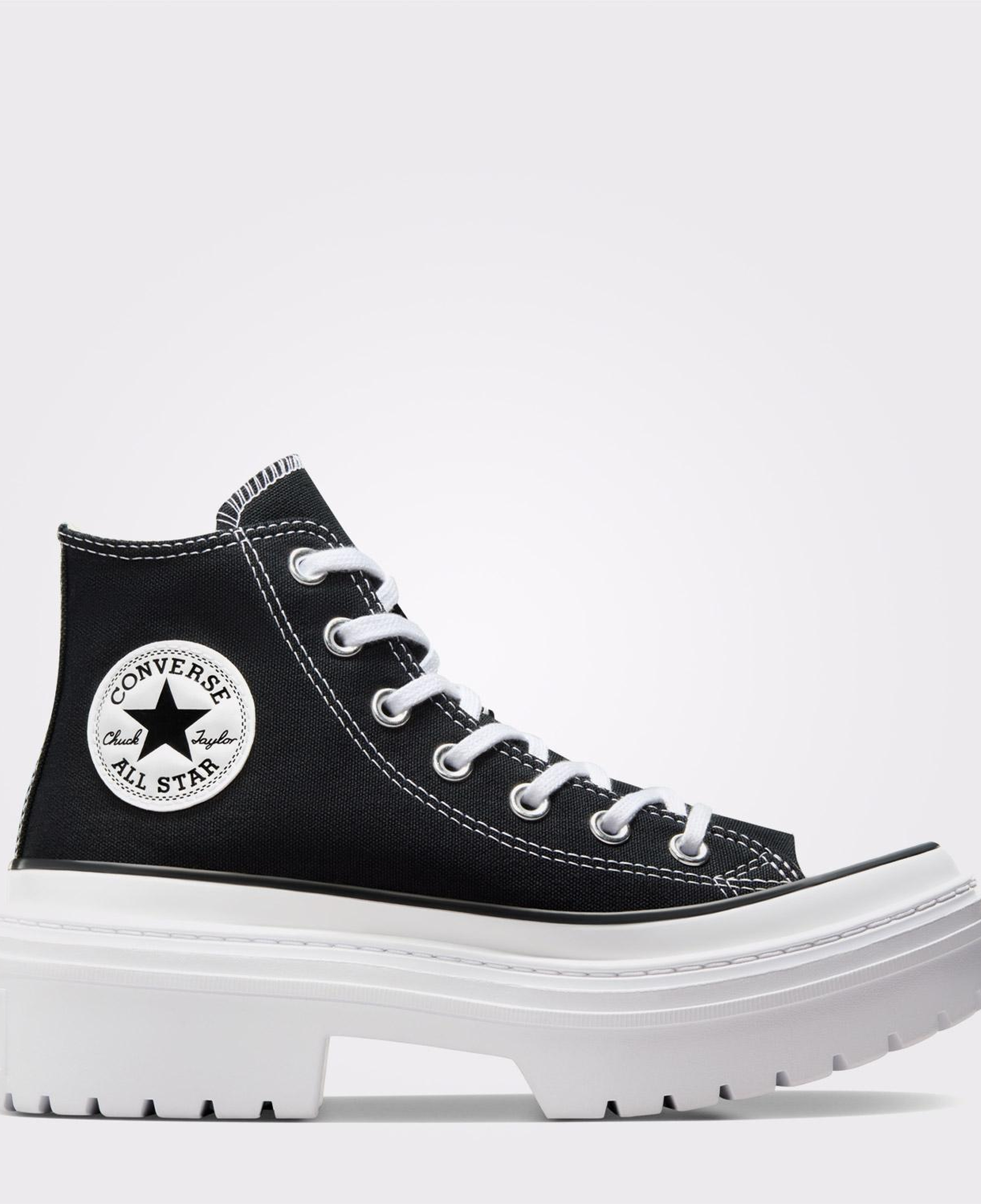 Converse Chuck Taylor All Star Lugged Heel Kadın Siyah Platform Sneaker