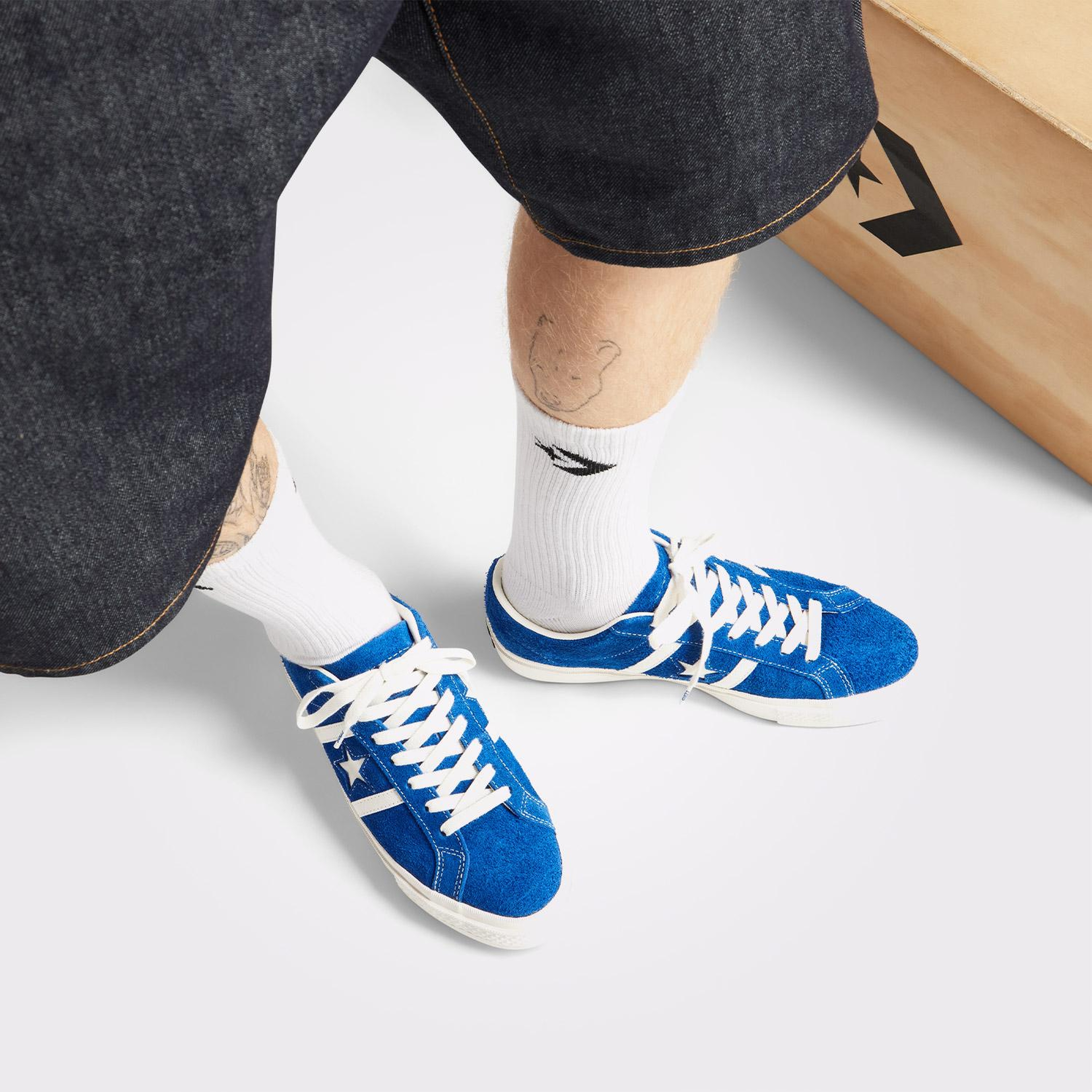 Converse One Star Academy Pro Unisex Mavi Sneaker