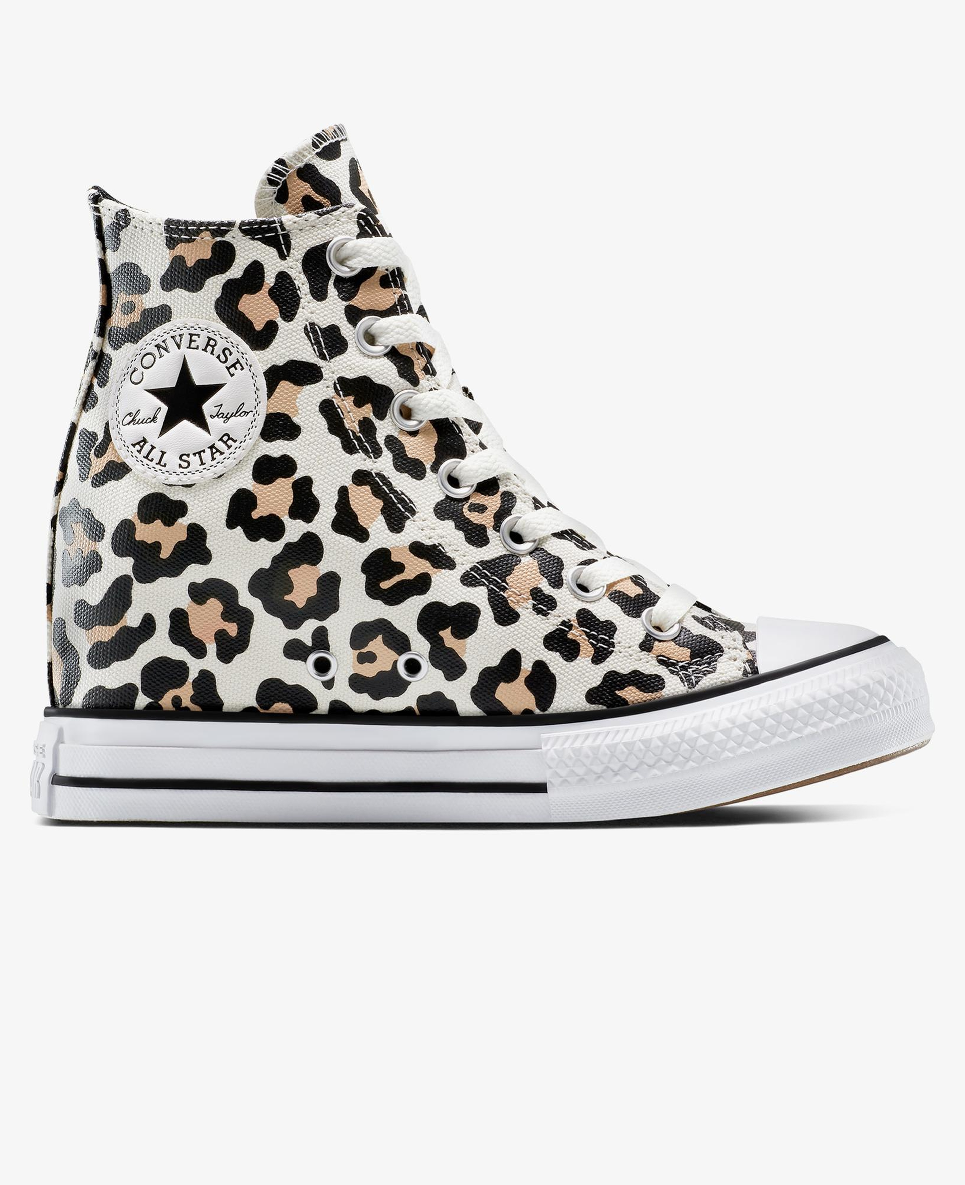 Converse Chuck Taylor All Star Platform Wedge Kadın Krem Sneaker
