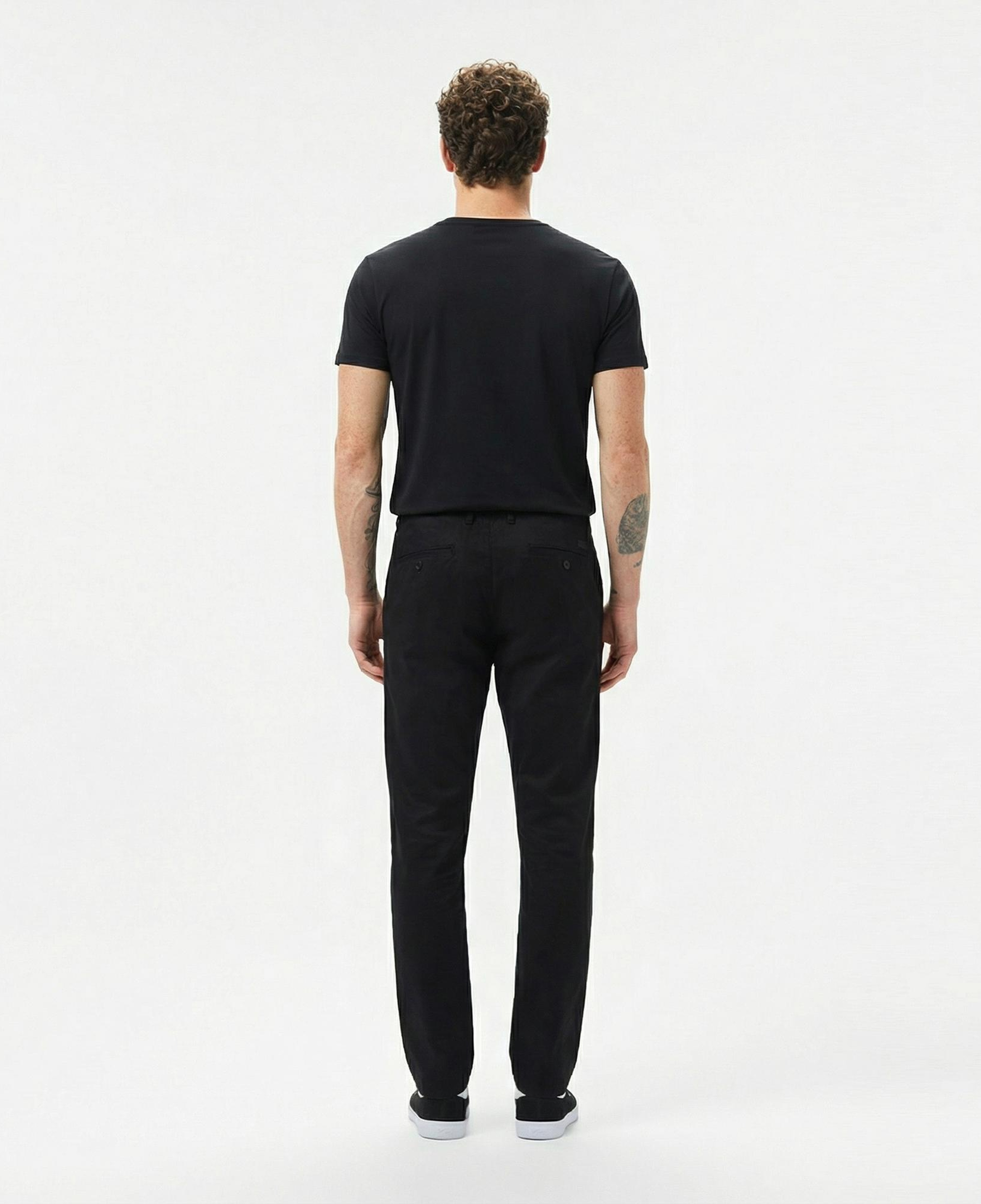 Lacoste Erkek Slim Fit Siyah Pantolon