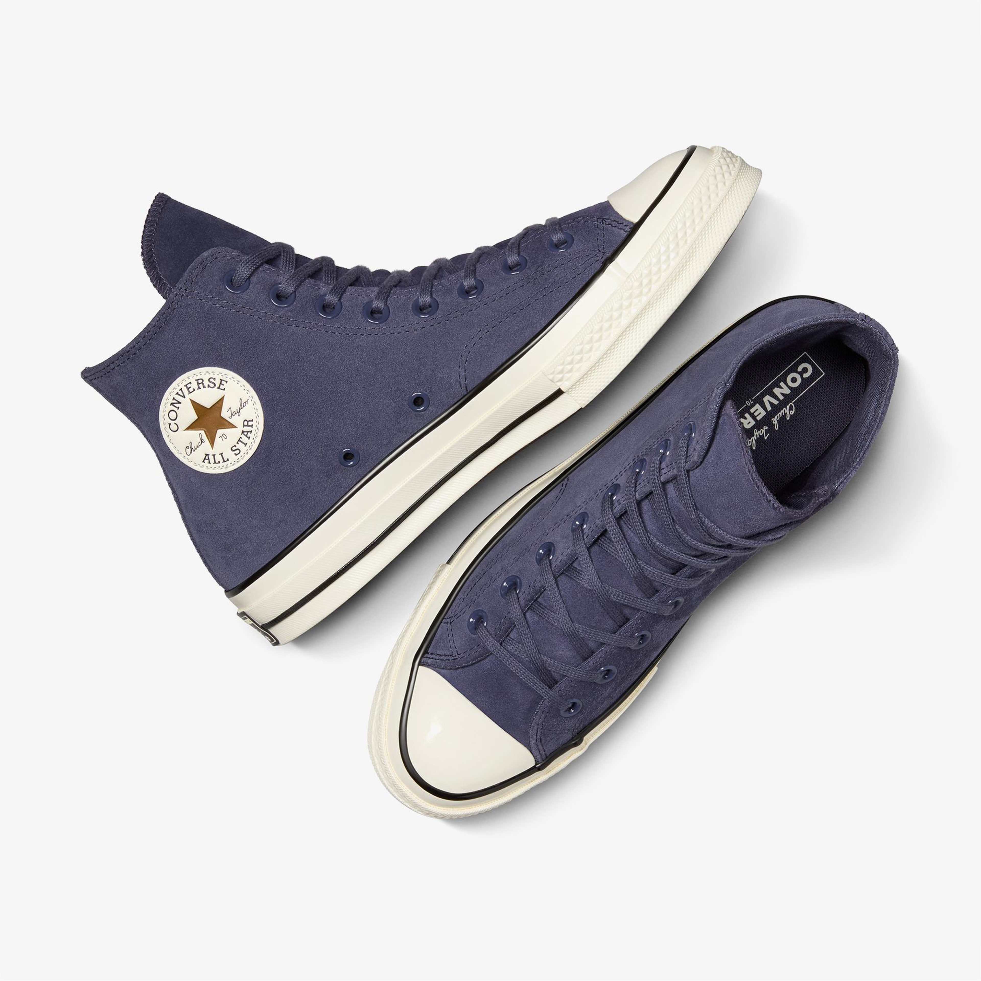 Converse Chuck 70 Unisex Mor Süet Sneaker