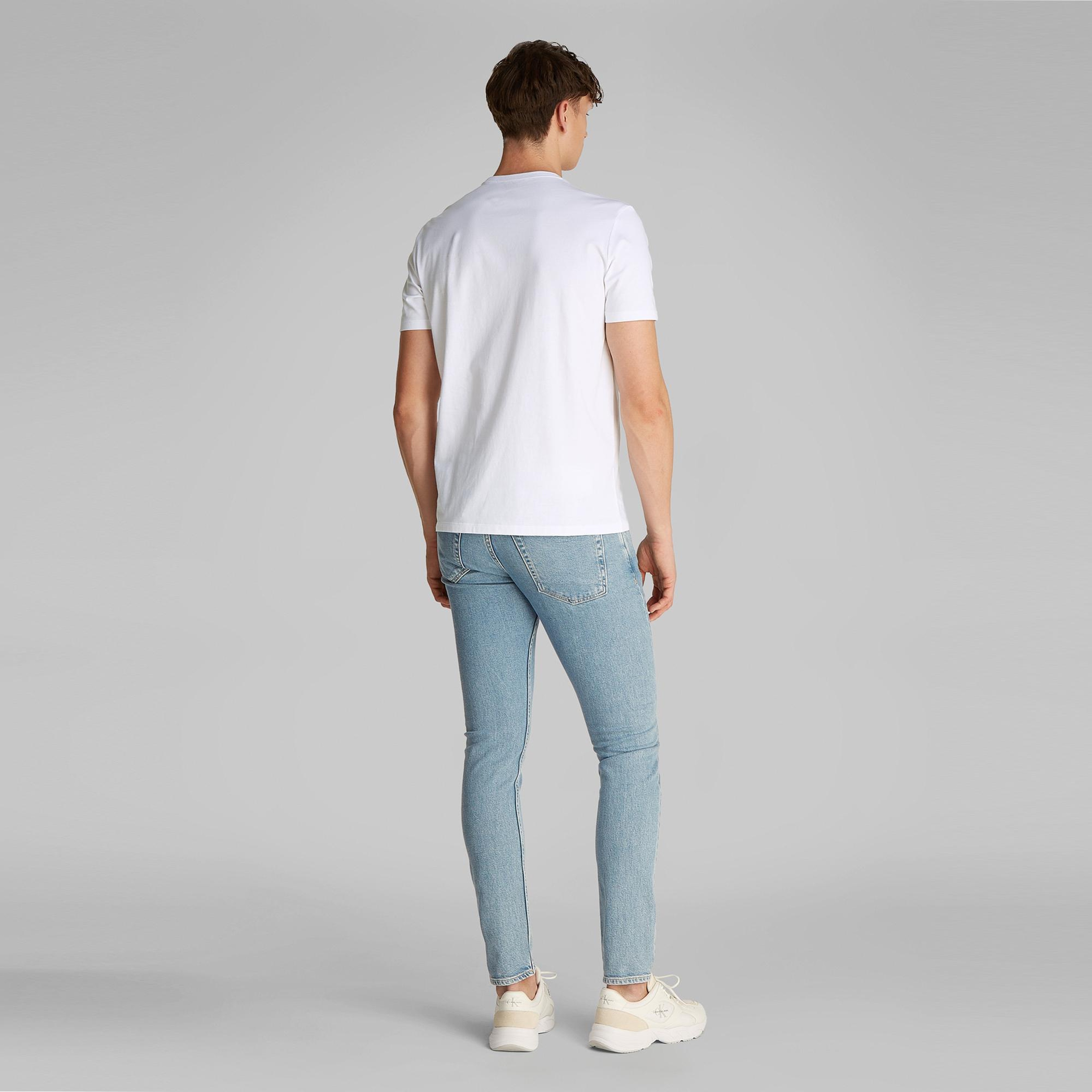 Calvin Klein Hero Monologo Erkek Beyaz T-Shirt