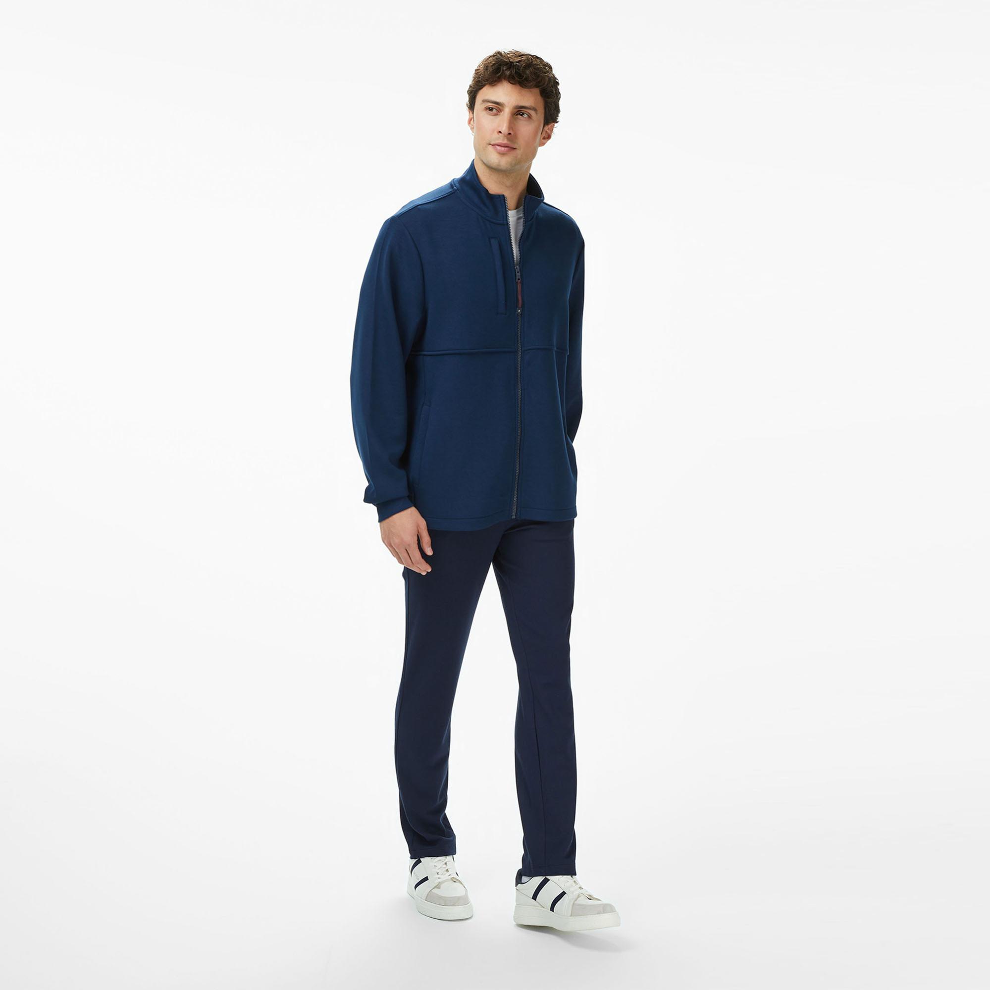 Nautica Erkek Lacivert Classic Fit Sweatshirt