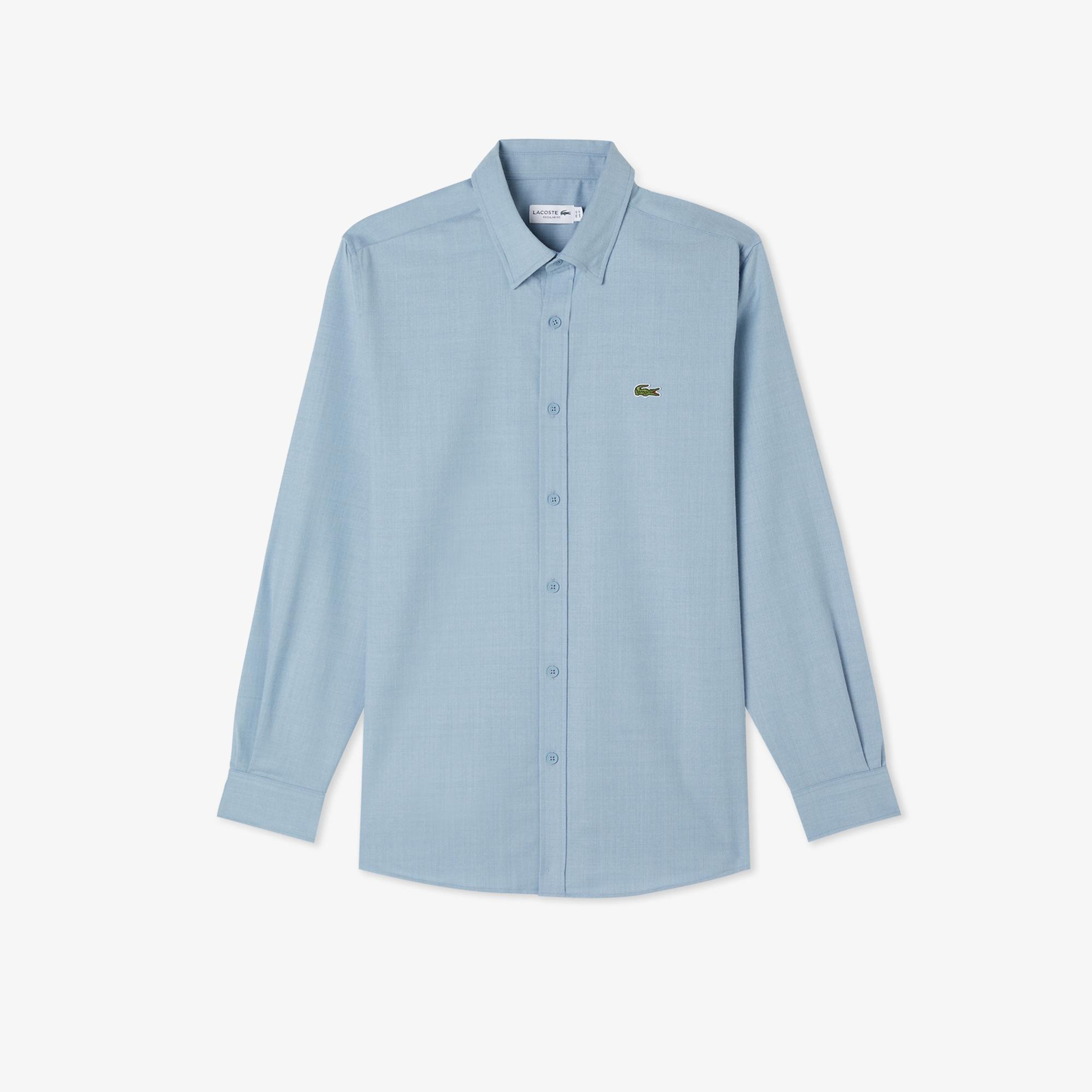Lacoste Erkek Regular Fit Mavi Gömlek