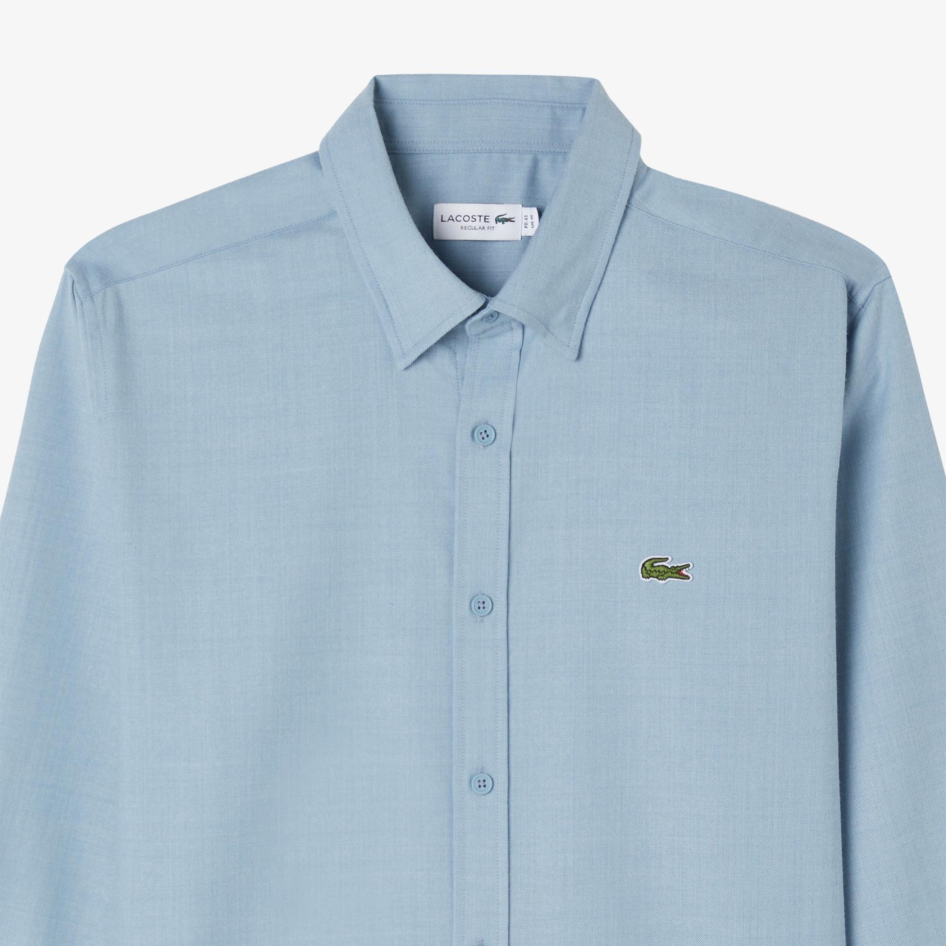 Lacoste Erkek Regular Fit Mavi Gömlek