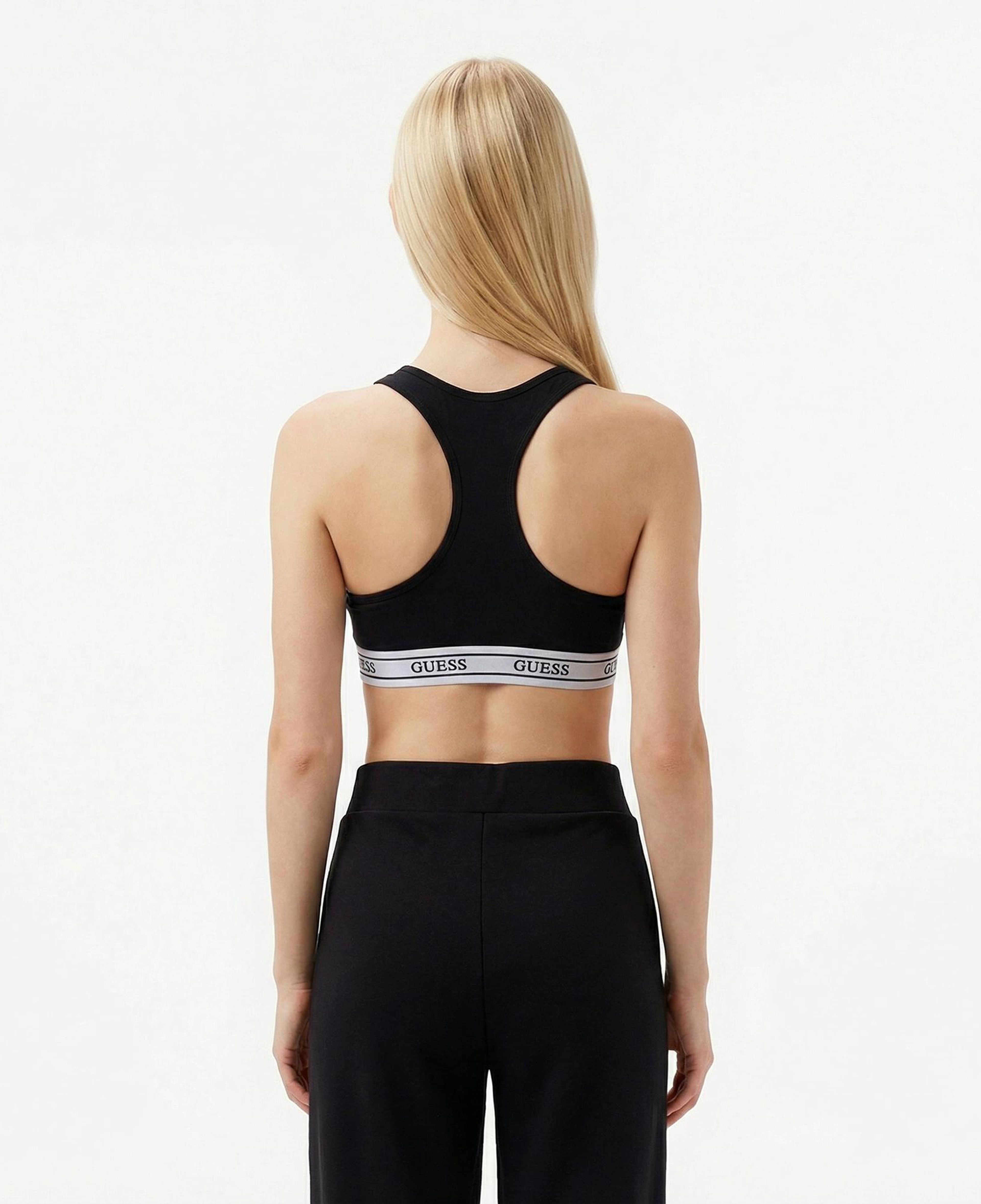 Guess New Aline Kadın Siyah Bra