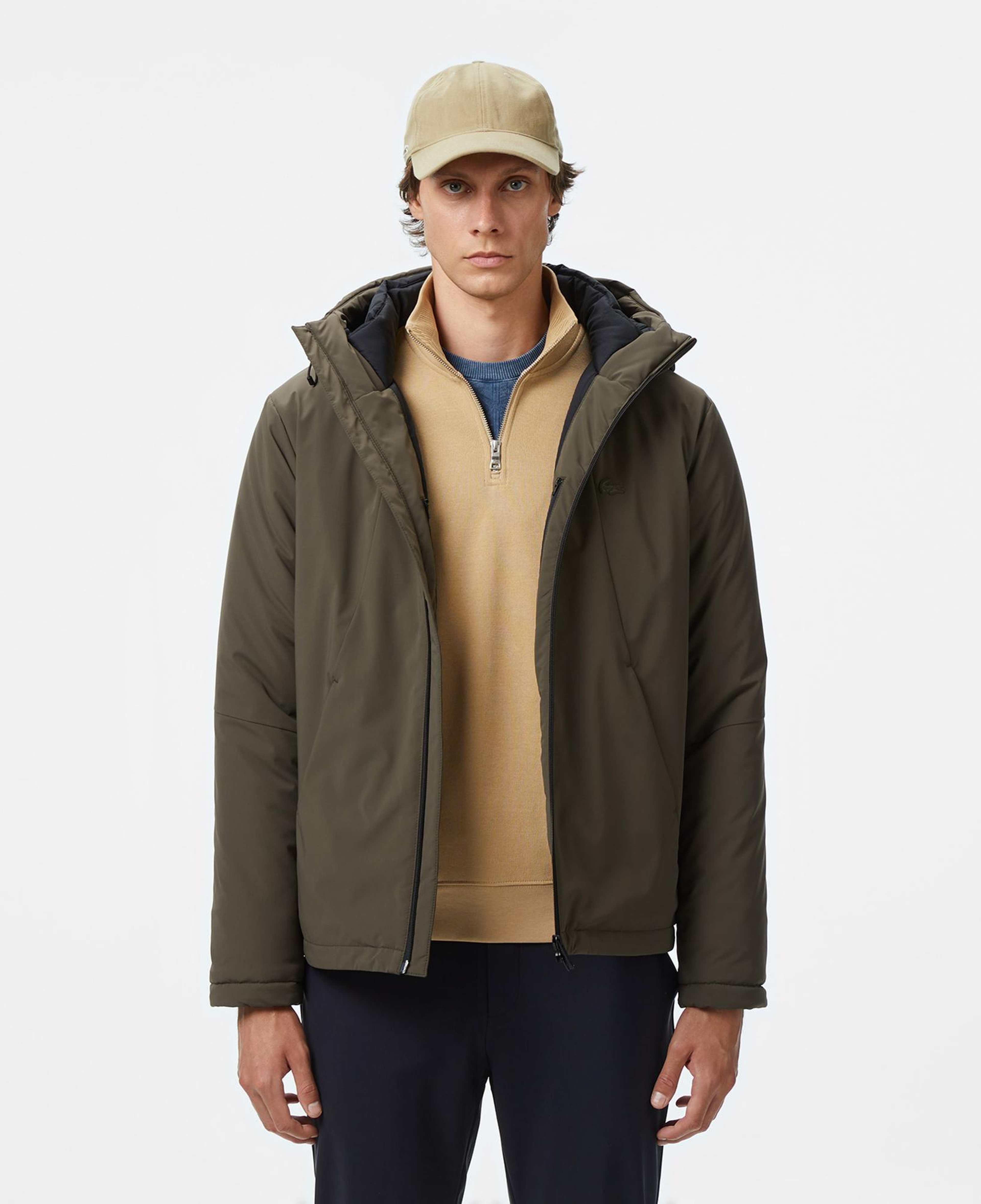 Lacoste Erkek Kapüşonlu Haki Mont